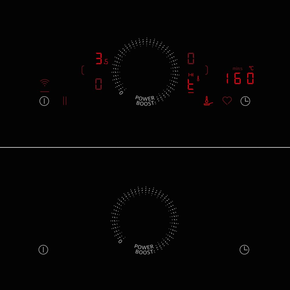 Alternative view of N 70, Induktionskochfeld, 60 cm, Rahmenlos aufliegend, T66FHX4L0