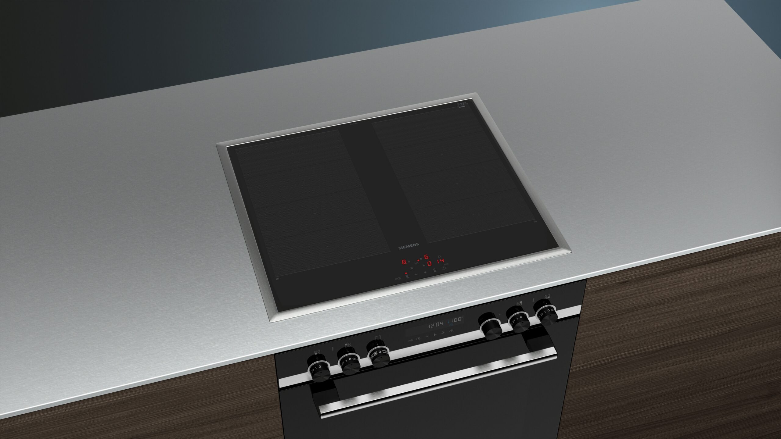 iQ700, Induktionskochfeld, 60 cm, herdgesteuert, Mit Rahmen aufliegend, EY645CXB6E – Bild 3