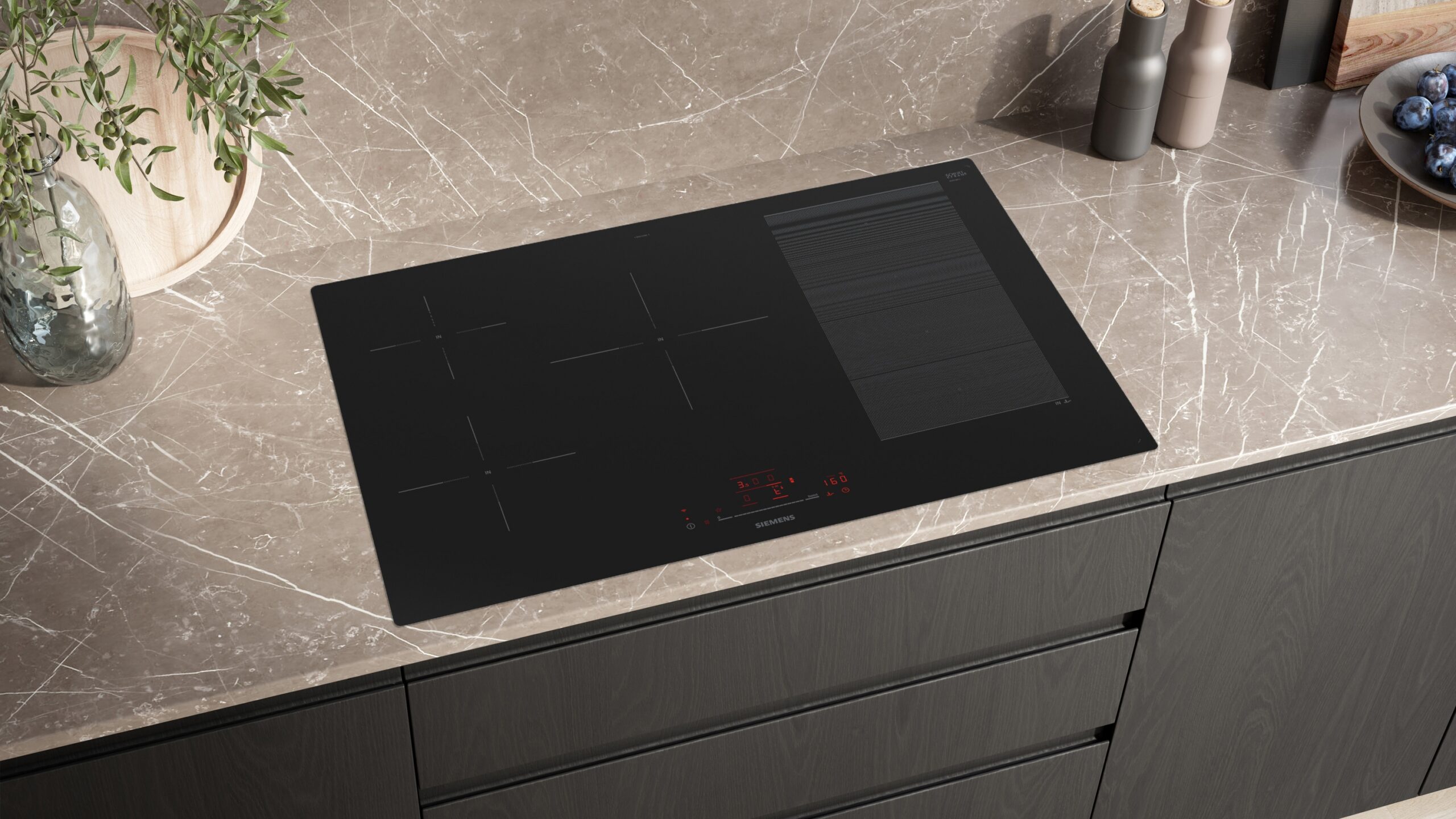 iQ700, Induktionskochfeld, 80 cm, flächenbündig (integriert), EX801HVC1E – Bild 3