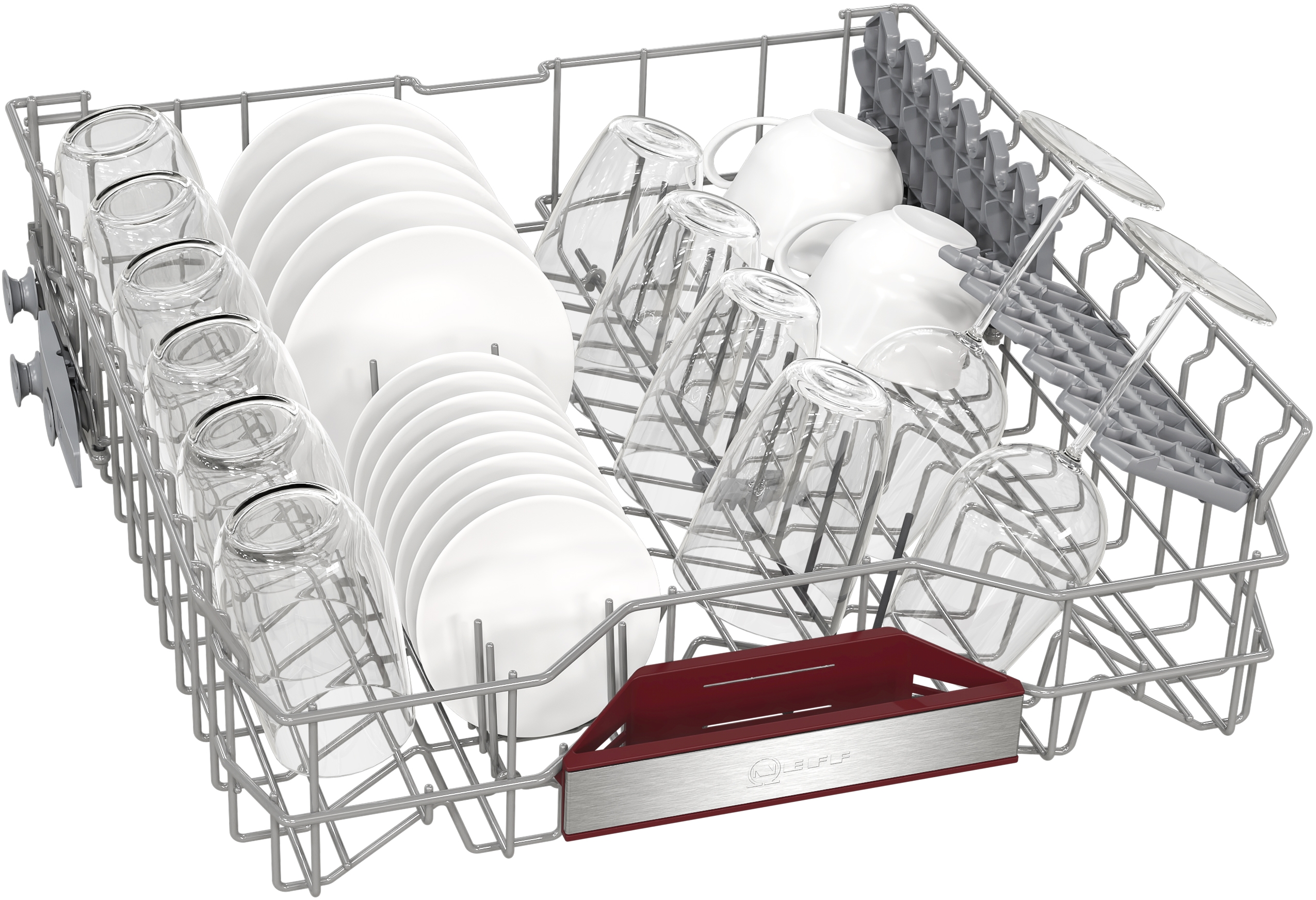 N 50, Unterbau-Geschirrspüler, 60 cm, Gebürsteter Stahl, S125HCS03E – Bild 5