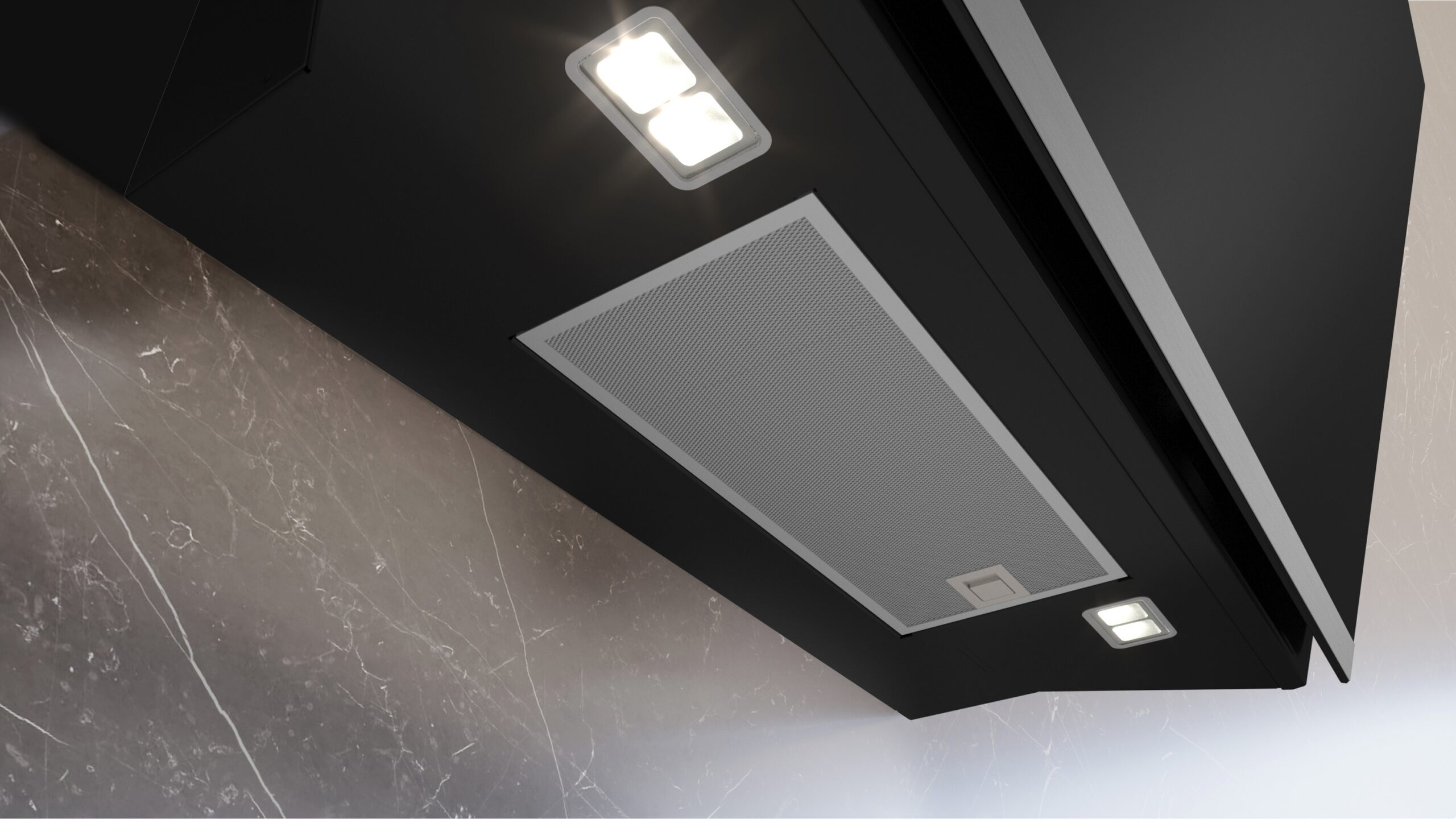 iQ500, Umluft-Wandhaube, 80 cm, Klarglas schwarz bedruckt, Schwarz, LC81JAN60 – Bild 4