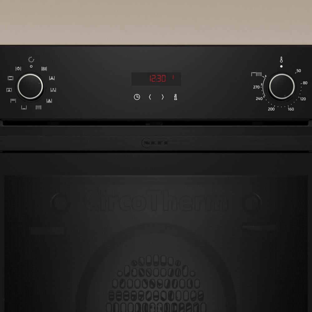 Alternative view of N 30, Backofen, 60 x 60 cm, Schwarz, B2CCG6AK3