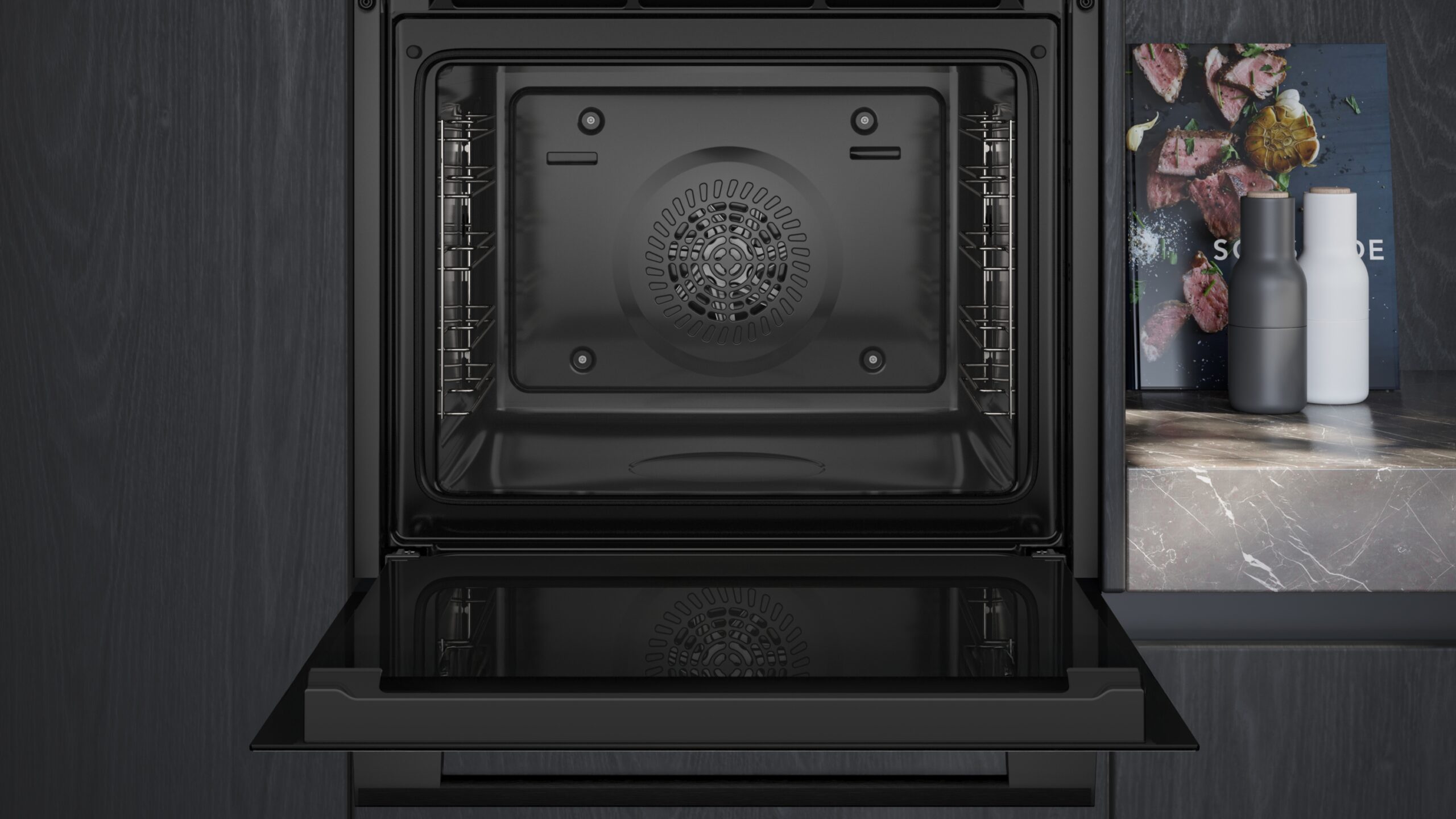 iQ300, Einbau-Backofen, 60 x 60 cm, Edelstahl, HB213ABS3 – Bild 3