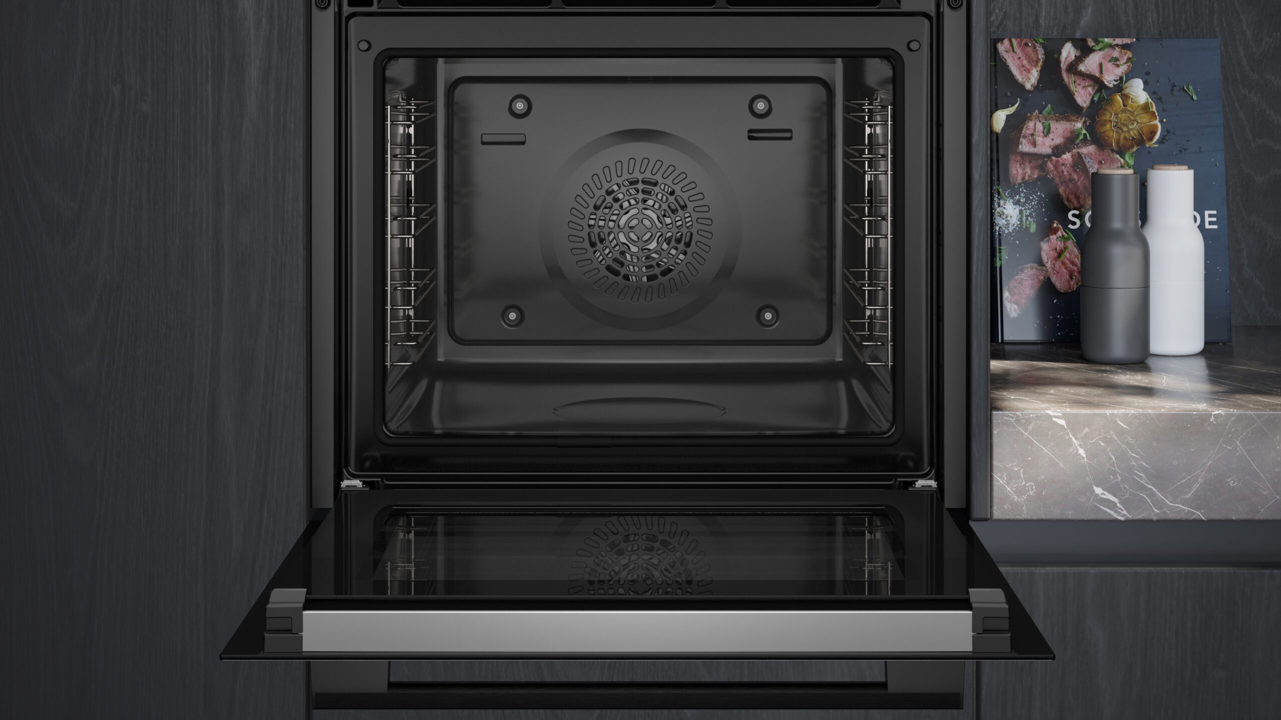 iQ300, Einbau-Backofen, 60 x 60 cm, Edelstahl, HB273ABS3 – Bild 3