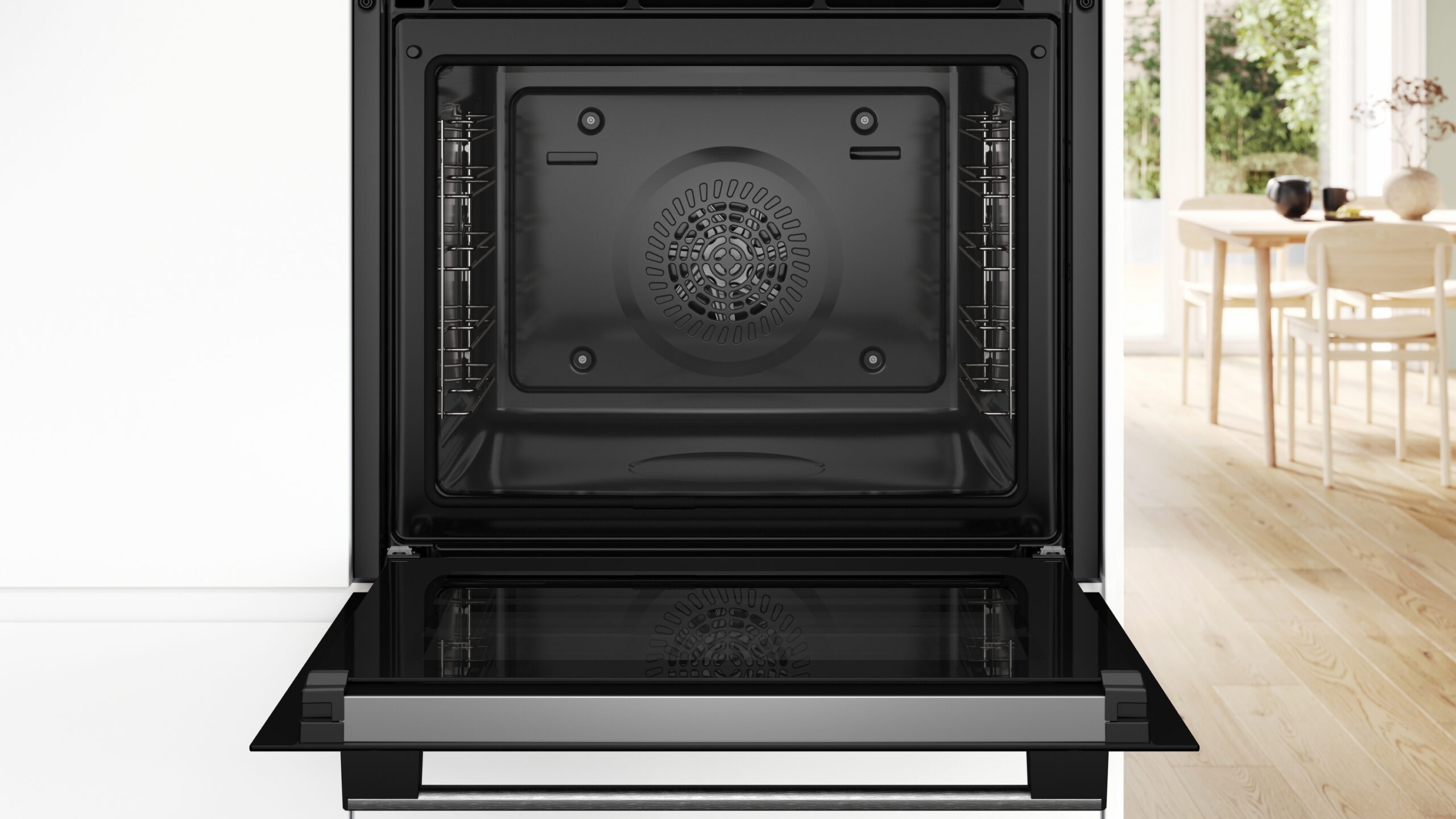 Serie 2, Einbau-Backofen, 60 x 60 cm, Schwarz, HBA171BB3 – Bild 3
