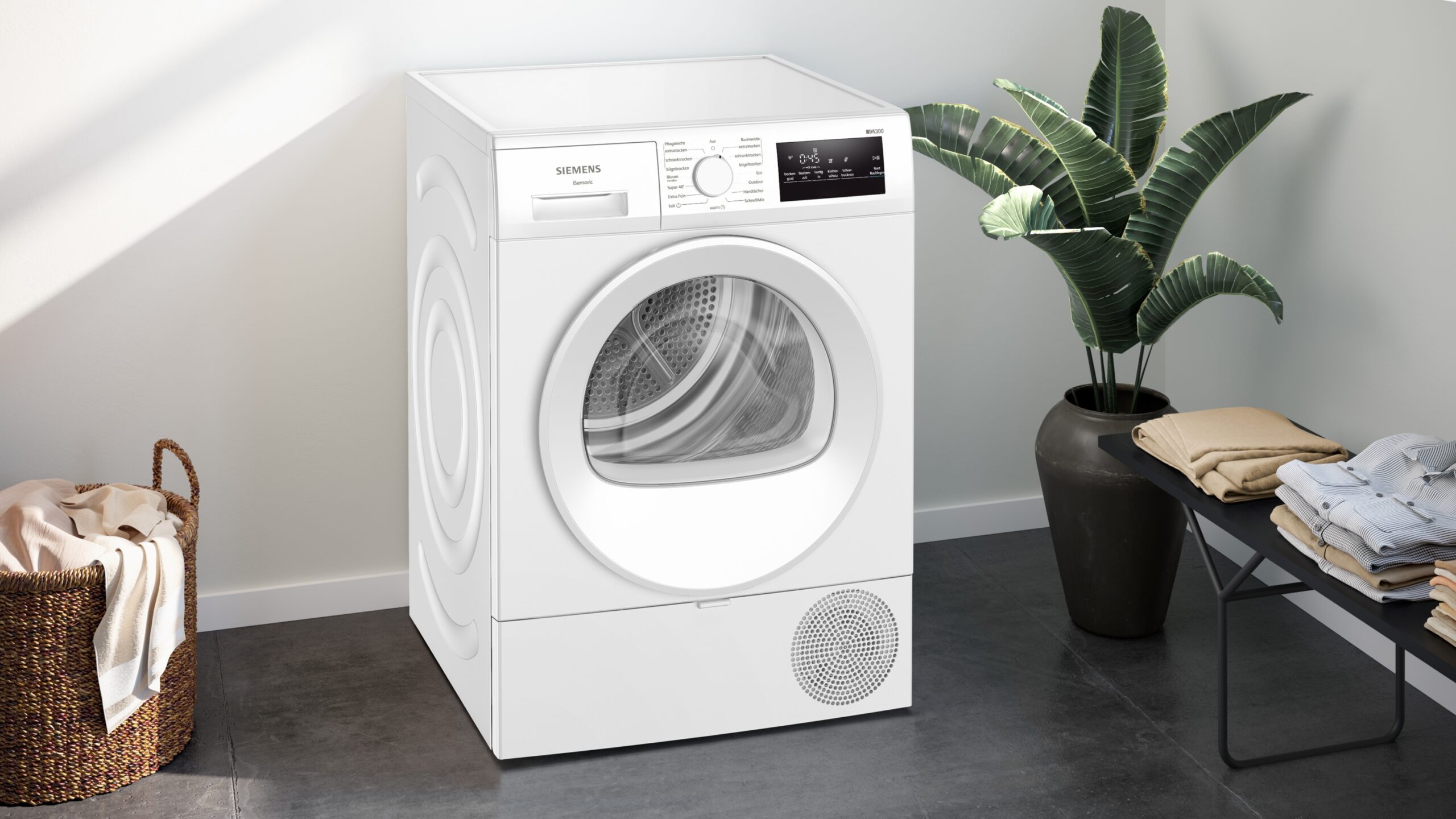 iQ300, Wärmepumpen-Trockner, 8 kg, WT45HVA4 – Bild 5