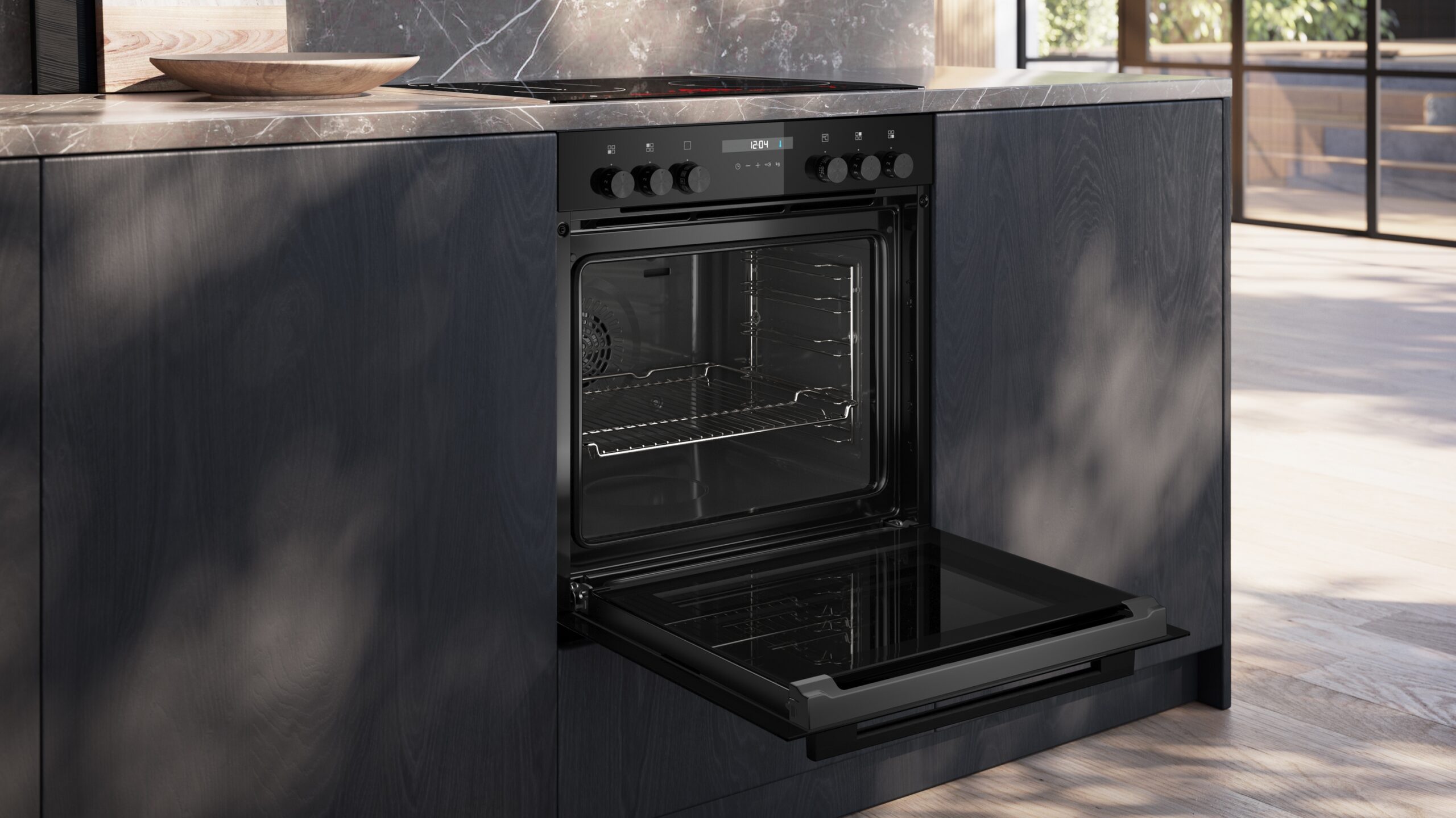 iQ500, Einbau-Herd, 60 x 60 cm, Deep black inox, HE217GBB3 – Bild 4