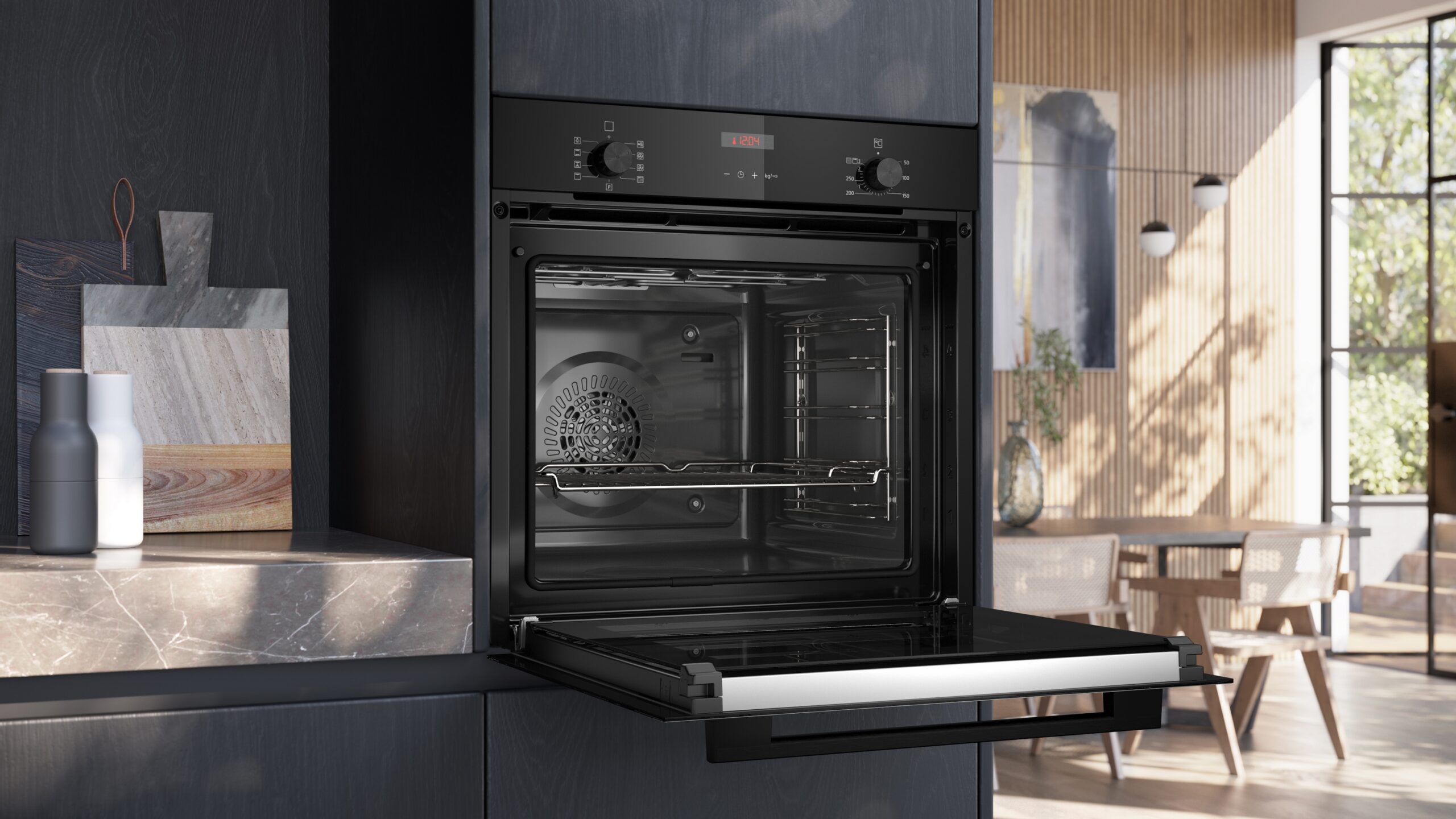 iQ300, Einbau-Backofen, 60 x 60 cm, Edelstahl, HB273ABS3 – Bild 4