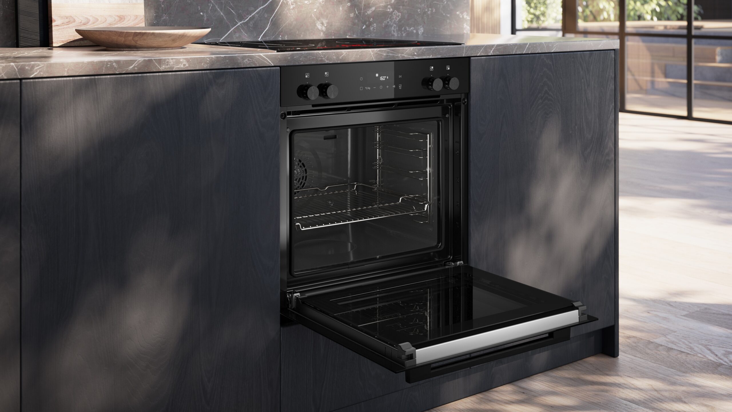 iQ300, Einbau-Herd, 60 x 60 cm, Deep black inox, HE271ABB3 – Bild 4