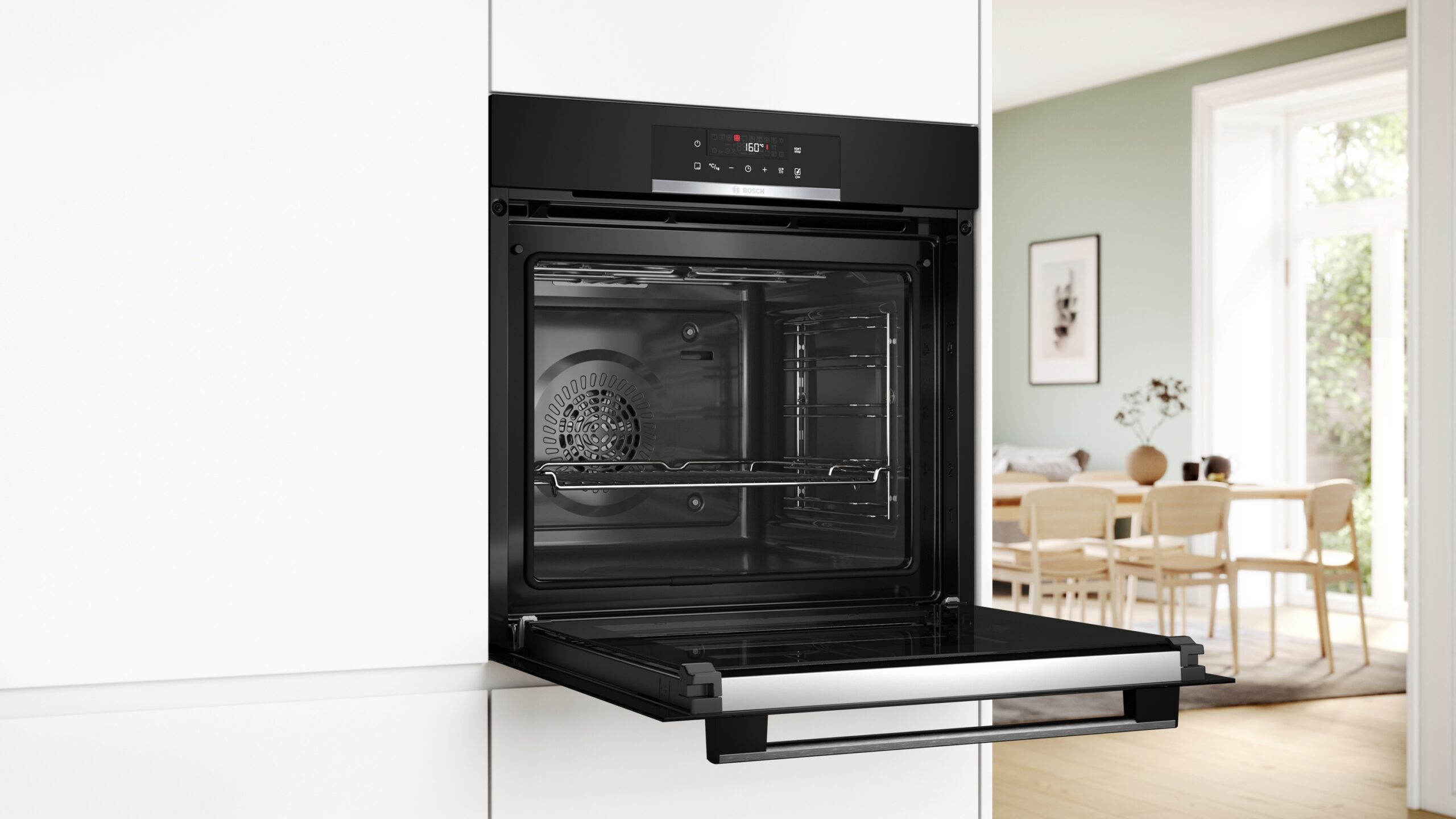 Serie 2, Einbau-Backofen, 60 x 60 cm, Schwarz, HBA171BB3 – Bild 4