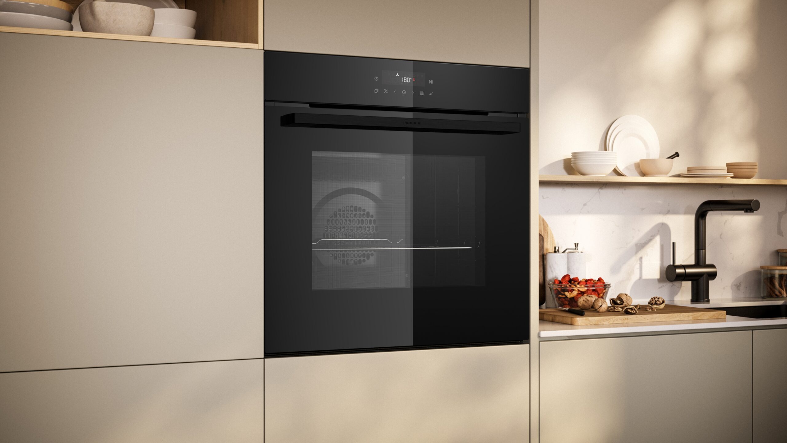 N 30, Backofen, 60 x 60 cm, Schwarz, B2CCJ7AK3 – Bild 5