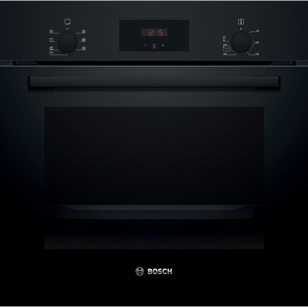 Serie 2, Einbau-Backofen, 60 x 60 cm, Schwarz, HBF133BA1