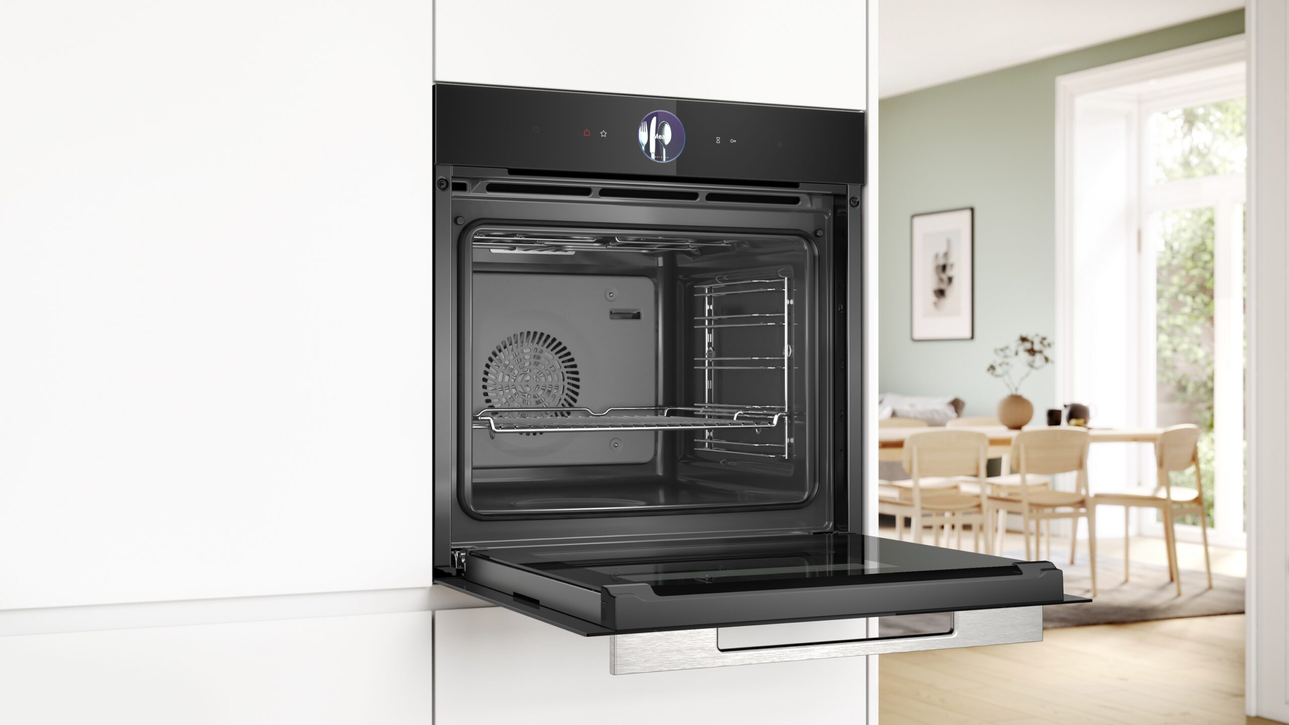 Serie 8, Einbau-Dampfbackofen, 60 x 60 cm, Schwarz, HSG7361B1 – Bild 4
