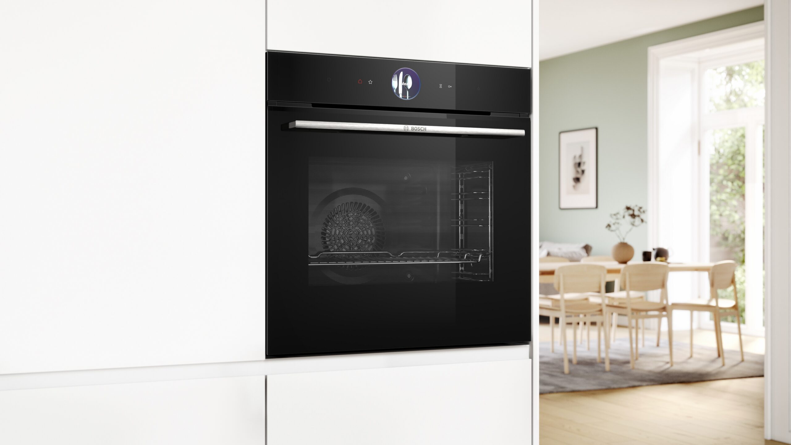 Serie 8, Einbau-Backofen mit Dampfunterstützung, 60 x 60 cm, Schwarz, HRG7764B1 – Bild 6