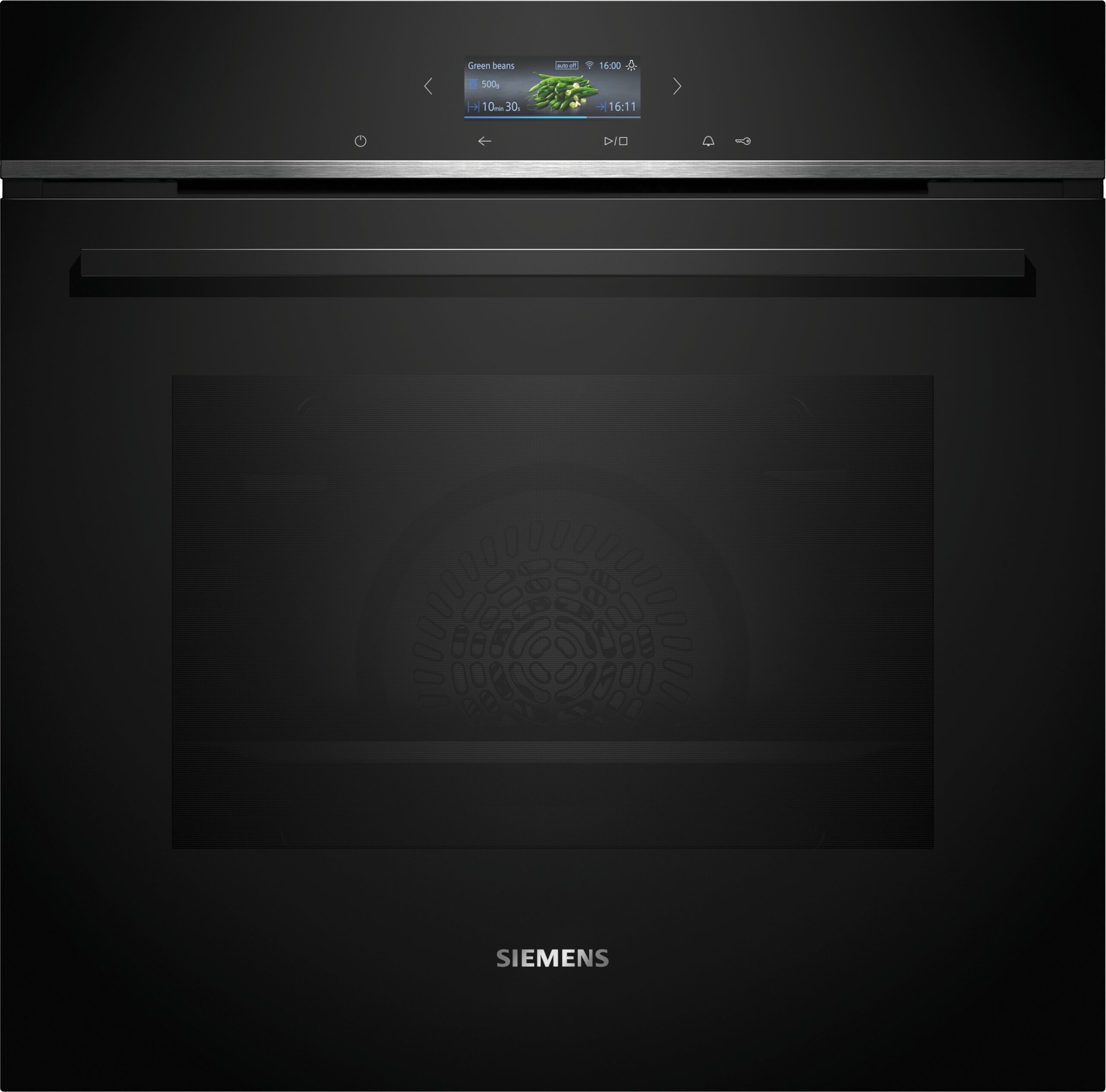 iQ700, Einbau-Backofen, 60 x 60 cm, Schwarz, Edelstahl, HB732G1B1