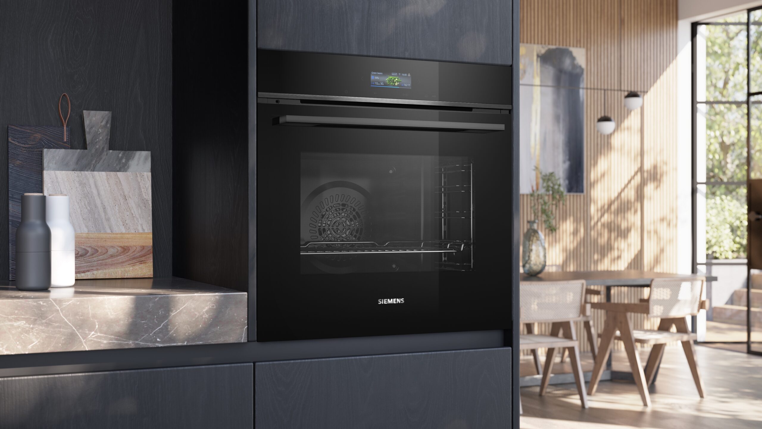 iQ700, Einbau-Backofen, 60 x 60 cm, Schwarz, Edelstahl, HB772G1B1 – Bild 5