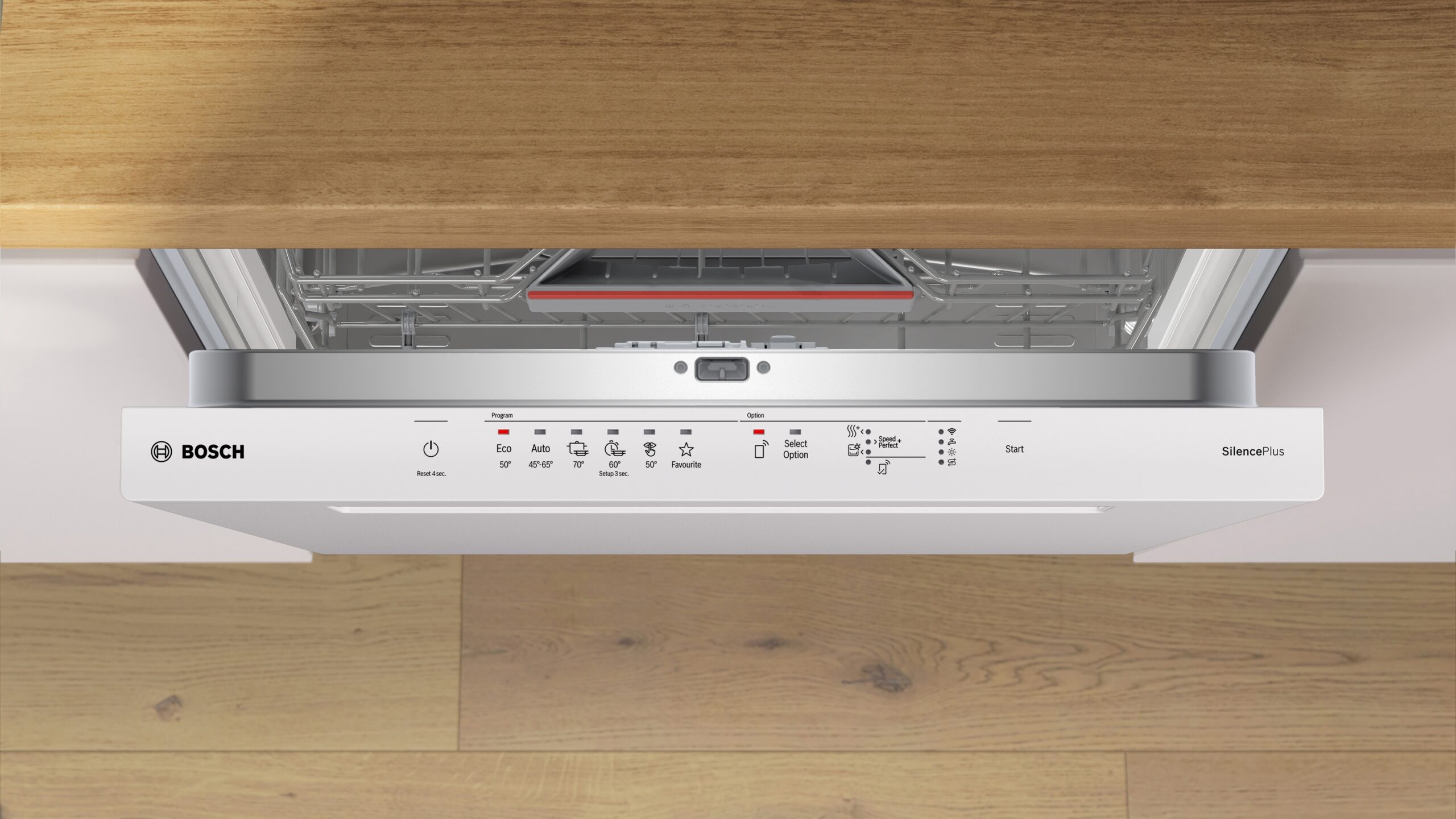 Serie 4, Unterbau-Geschirrspüler, 60 cm, Weiß, SMP4ECW72S – Bild 3