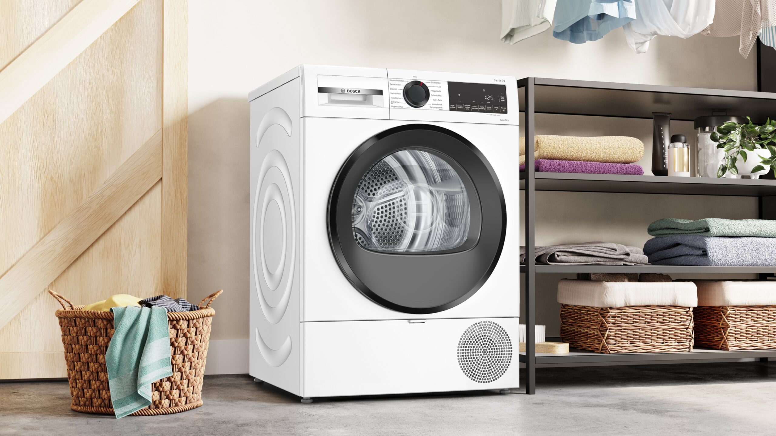 Serie 6, Wärmepumpentrockner, 9 kg, WQG243D41 – Bild 5