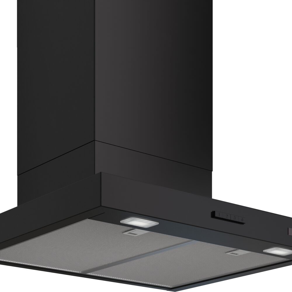 Serie 2, Wandesse, 60 cm, Mattschwarz, DWB63BC60