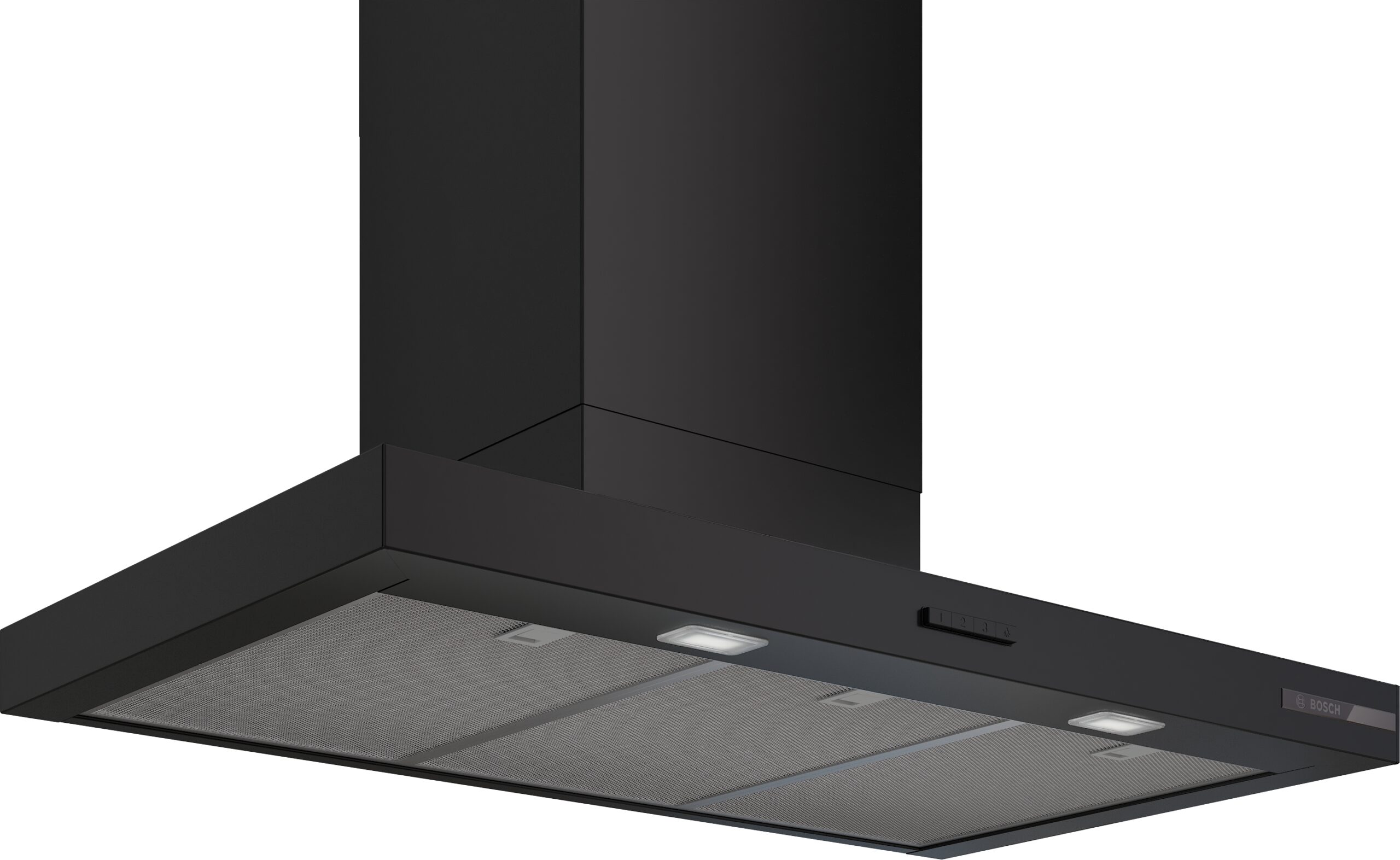 Serie 2, Wandesse, 90 cm, Mattschwarz, DWB93BC60