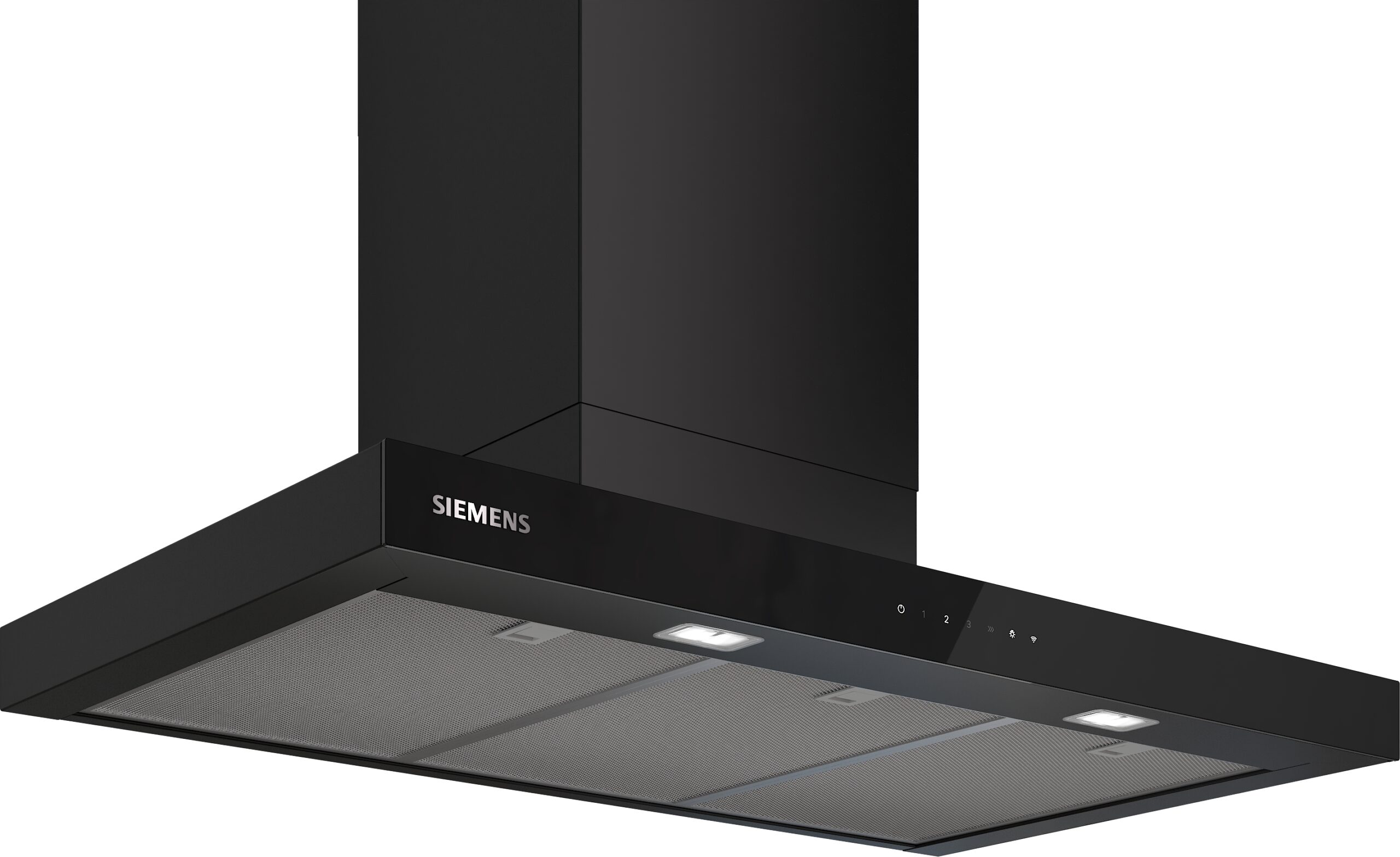 iQ500, Wandesse, 90 cm, Mattschwarz, LC97BDN60