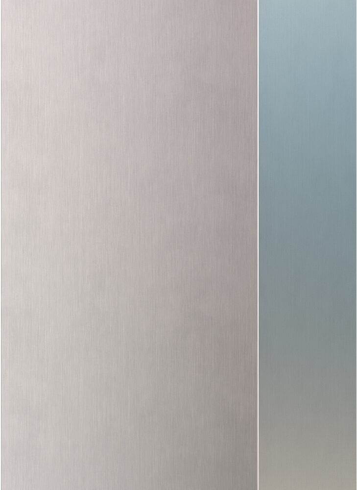 Kaminverlängerung, 1000 mm, Metall-Optik, Z51FBK1L2