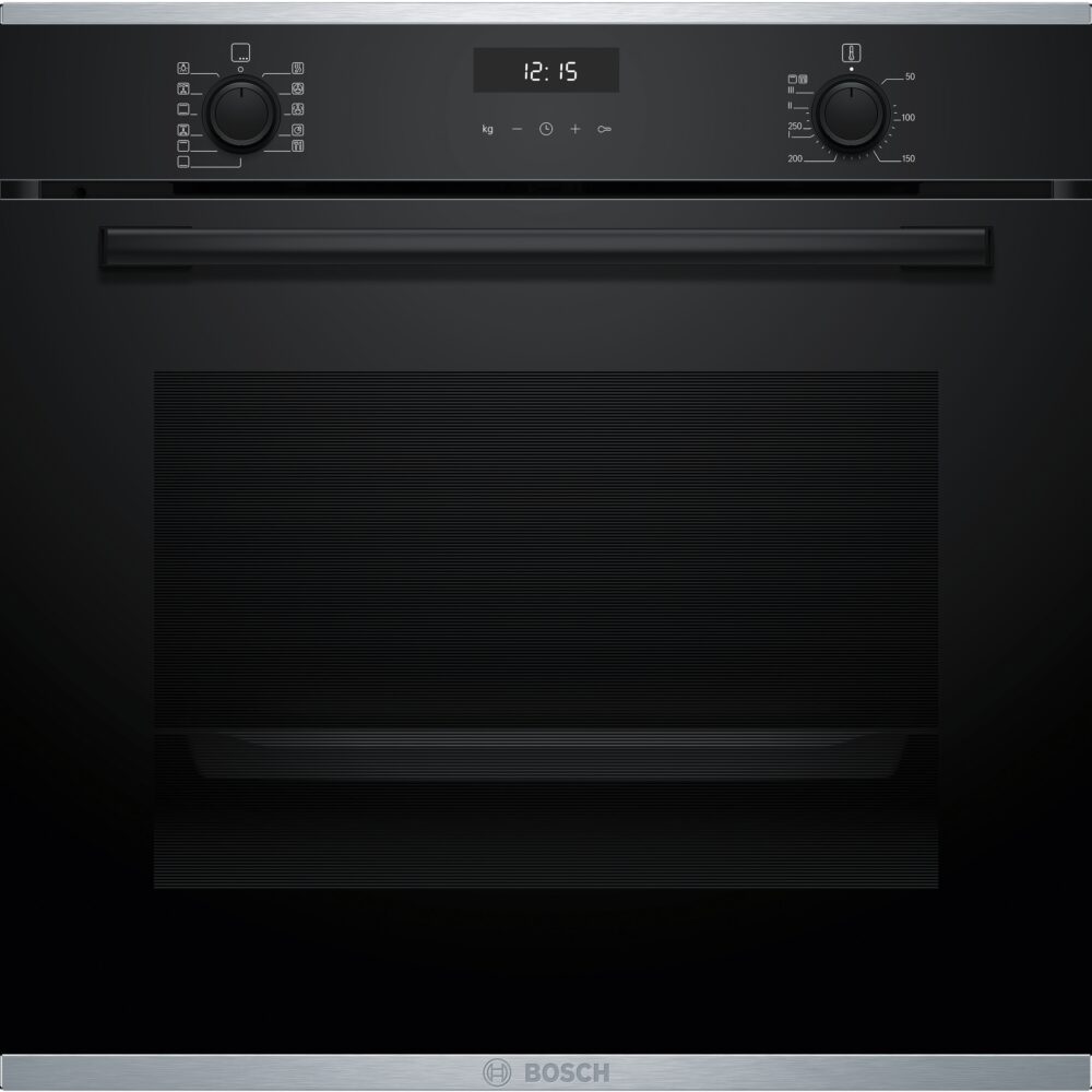 Serie 6, Einbau-Backofen, 60 x 60 cm, Schwarz, HBG237BB4