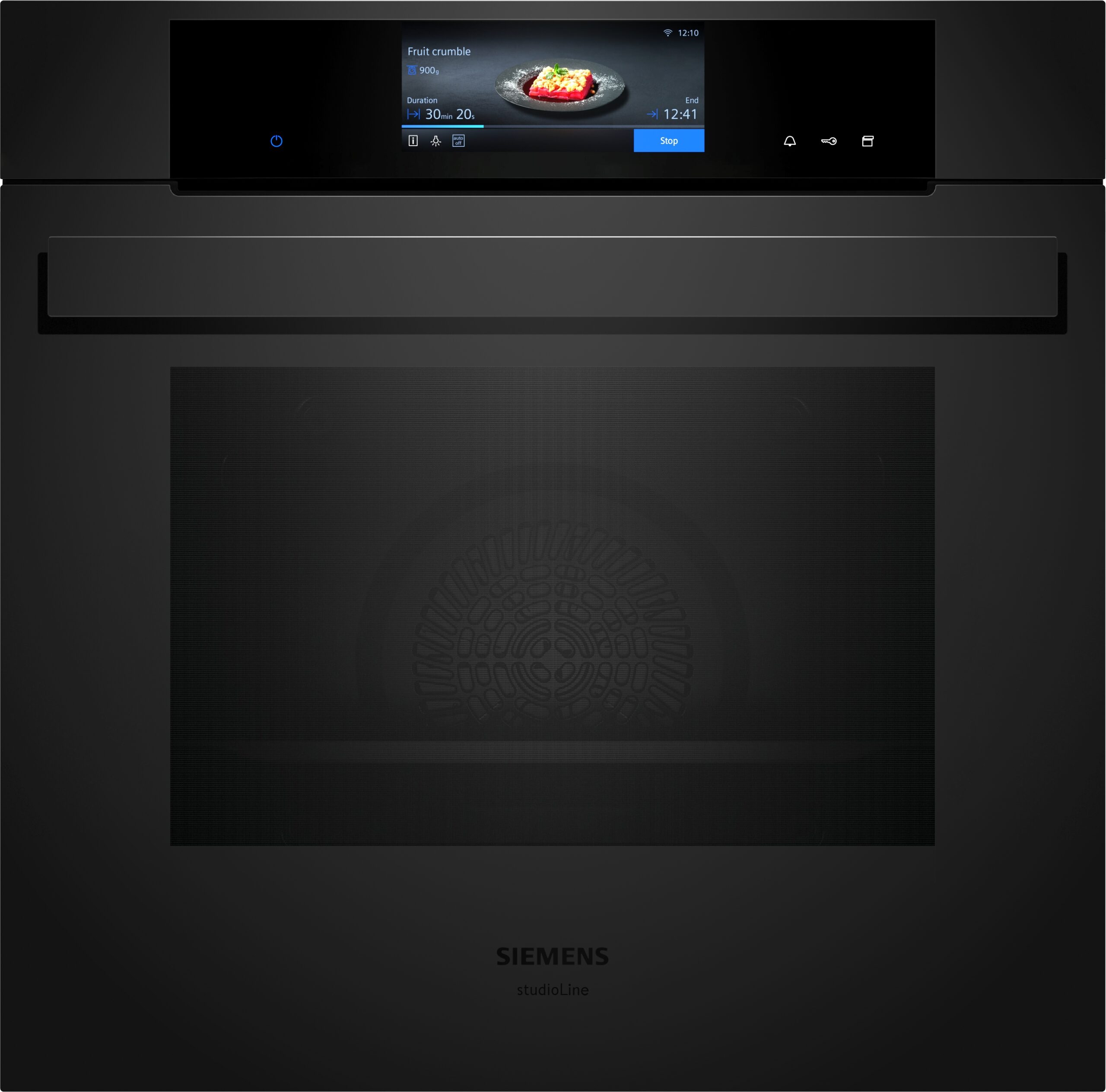 iQ700, Einbau-Dampfbackofen, 60 x 60 cm, Matt schwarz, HS938GDM1