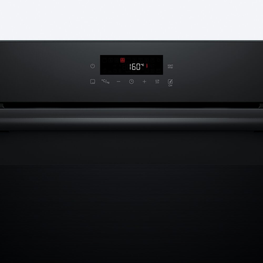 Alternative view of Serie 2, Einbau-Backofen, 60 x 60 cm, Schwarz, HBA572BB4