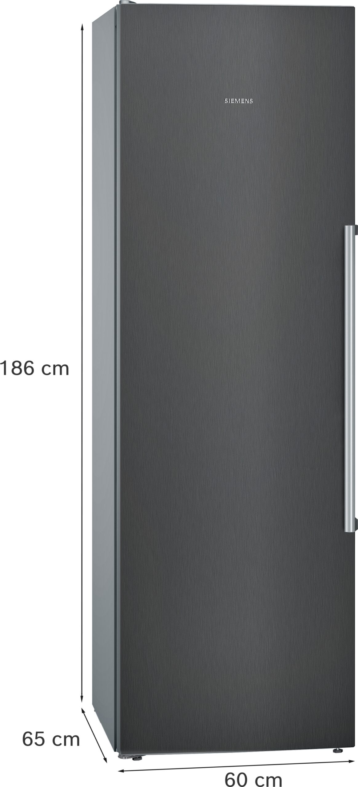 iQ700, Freistehender Kühlschrank, 186 x 60 cm, Gebürsteter schwarzer Stahl AntiFingerprint, KS36FPXCP – Bild 7
