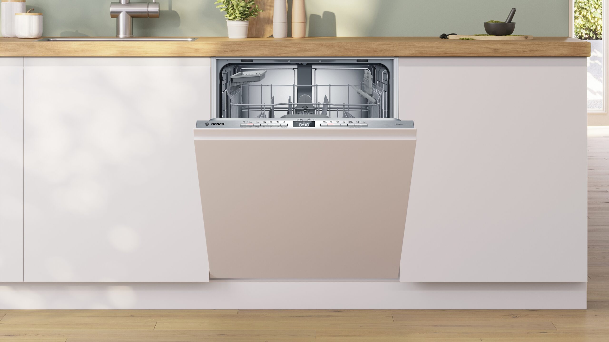 Serie 4, Vollintegrierter Geschirrspüler, 60 cm, SMV4HTX14E – Bild 2