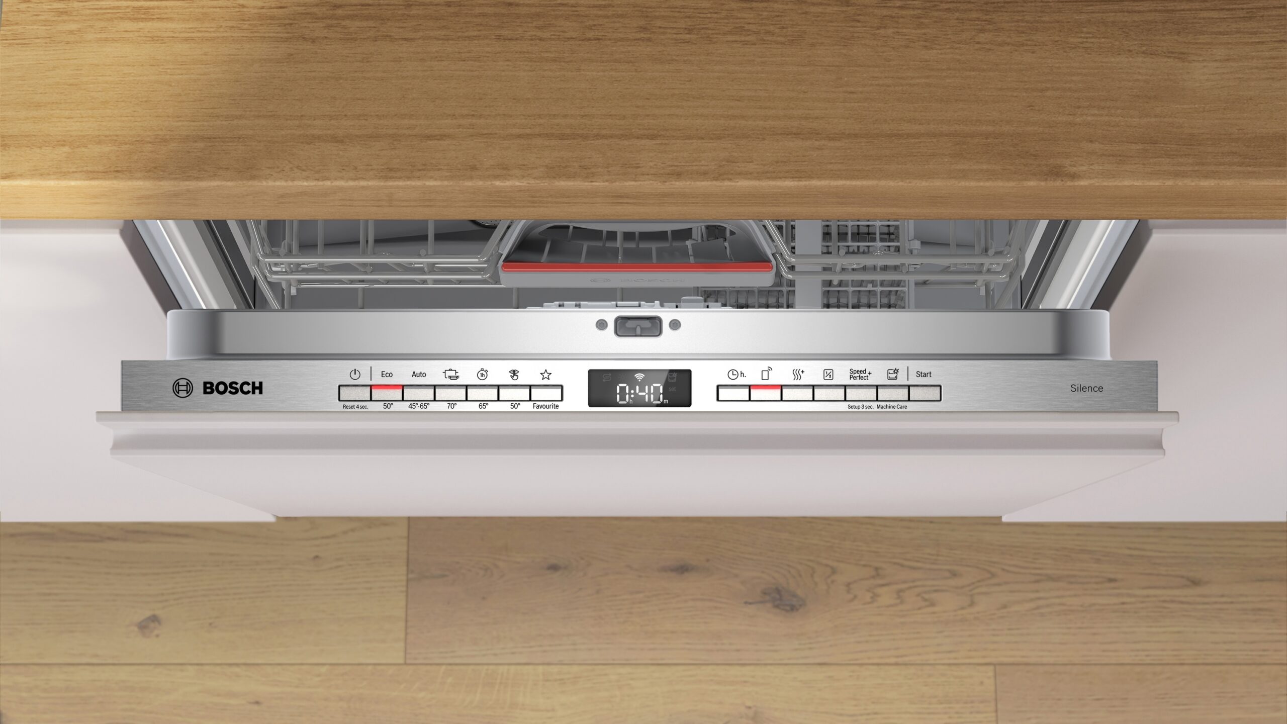 Serie 4, Vollintegrierter Geschirrspüler, 60 cm, SMV4HTX14E – Bild 3