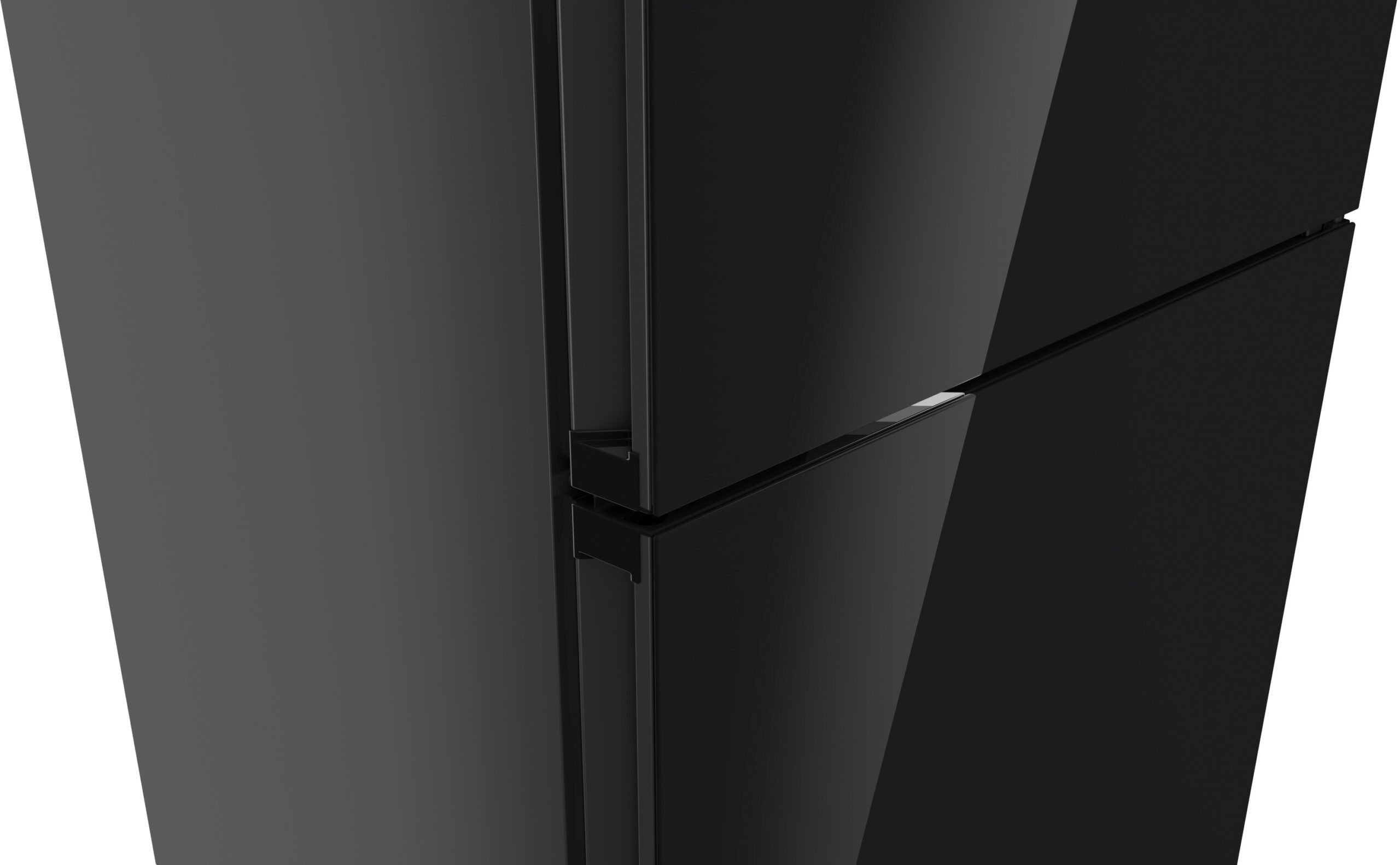 iQ700, Freistehende Kühl-Gefrier-Kombination mit Gefrierbereich unten, Glastür, 203 x 70 cm, Schwarz matt, Total noFrost , KG49NSBBF – Bild 7