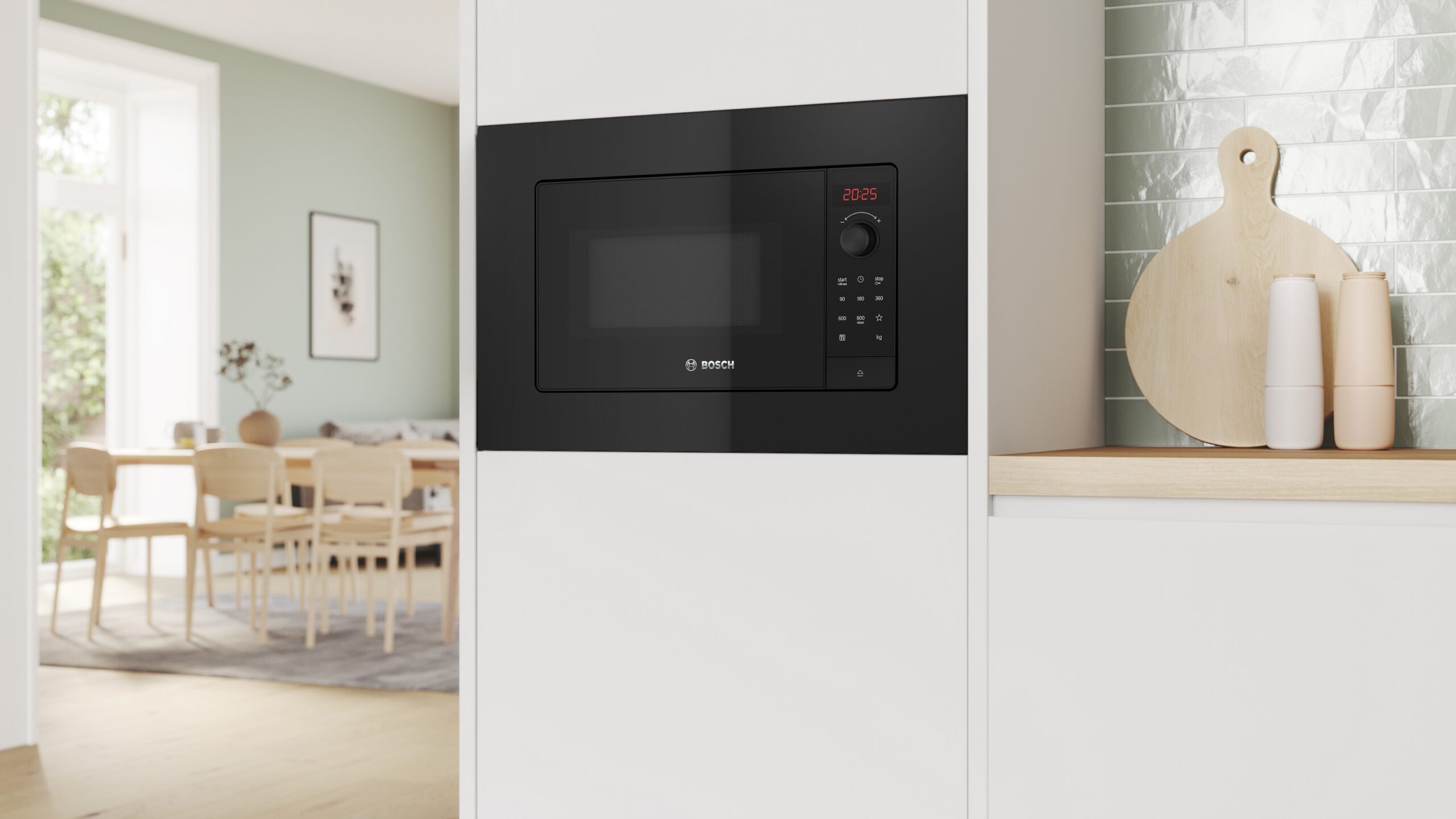 Serie 2, Einbau-Mikrowelle, Schwarz, BFL623MB4 – Bild 5