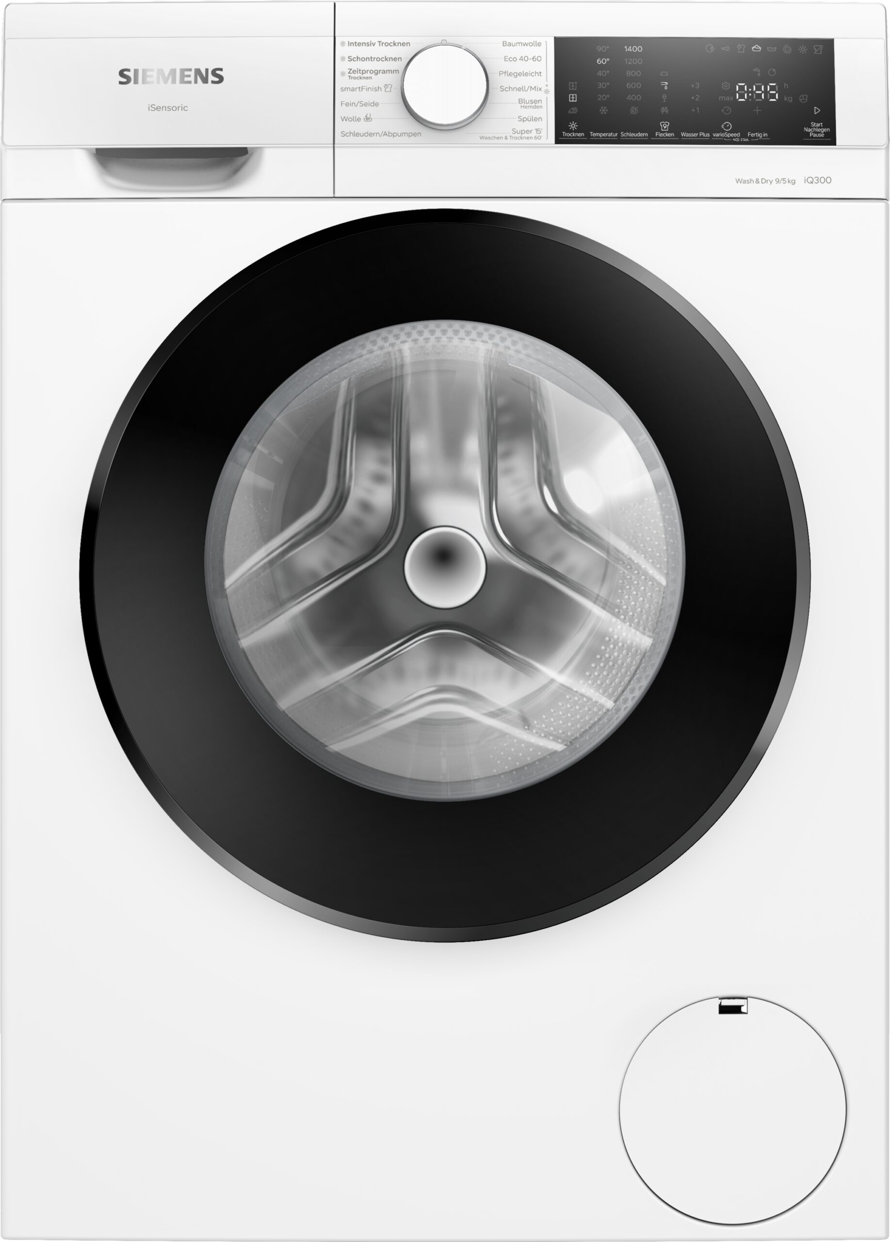 iQ300, Waschtrockner, 9 kg /5 kg, max. 1400 U/min., WN44A141