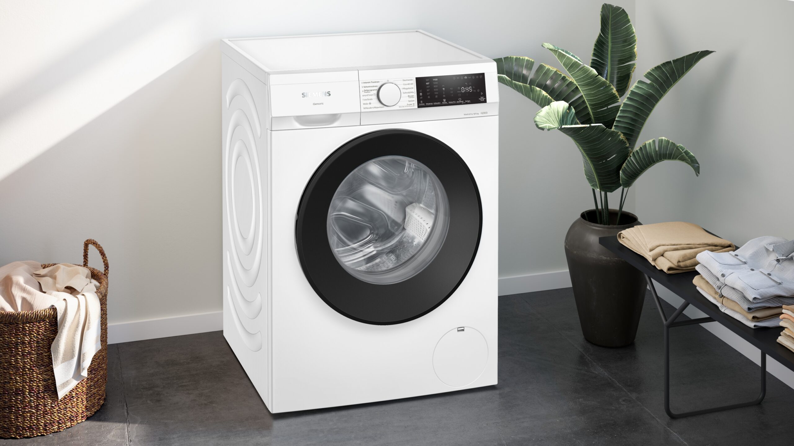 iQ300, Waschtrockner, 9 kg /5 kg, max. 1400 U/min., WN44A141 – Bild 5