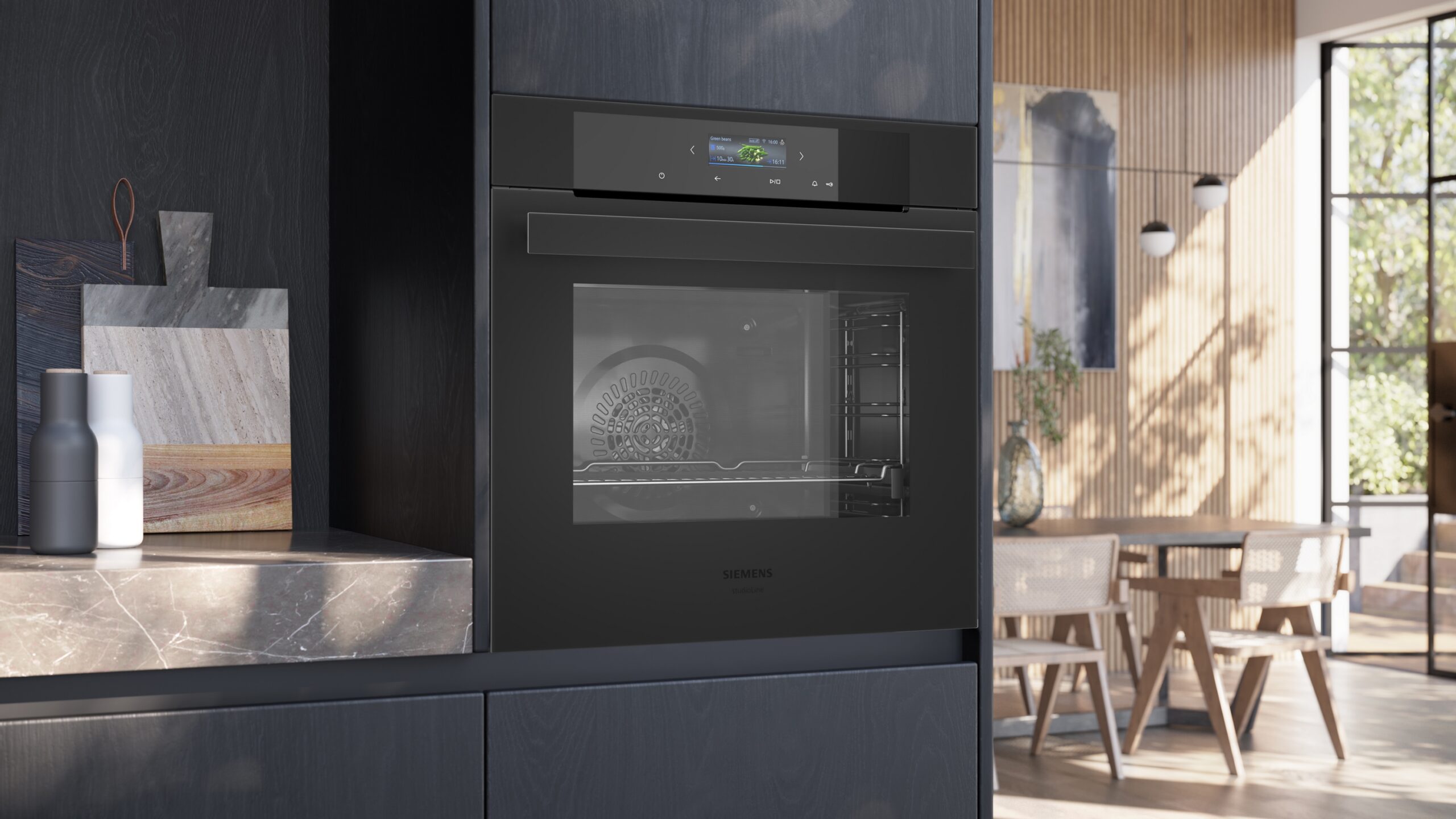 iQ700, Einbau-Backofen, 60 x 60 cm, Matt schwarz, HB974GLM1 – Bild 5