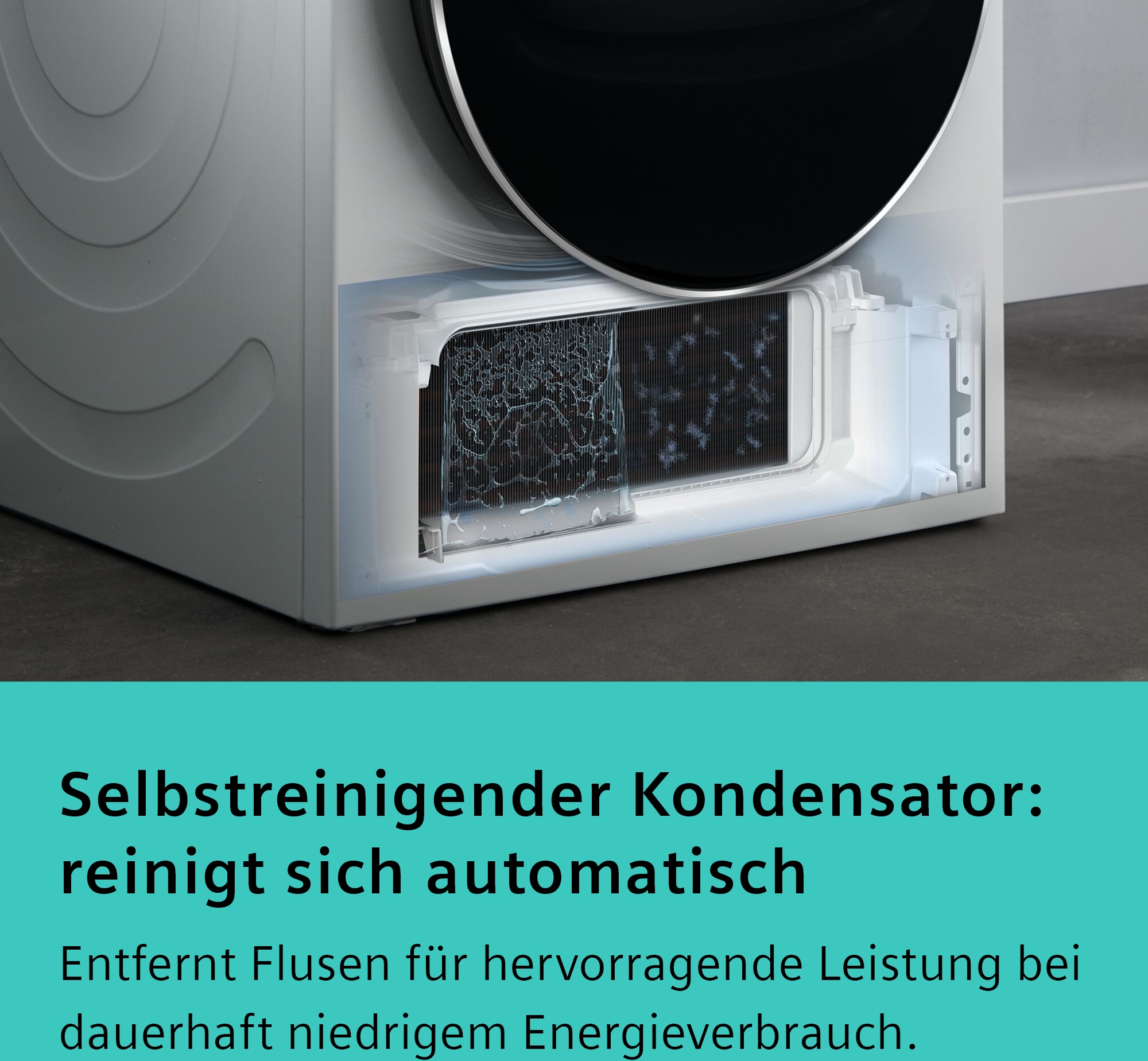 iQ700, Wärmepumpen-Trockner, 9 kg, WR47B2C40 – Bild 7