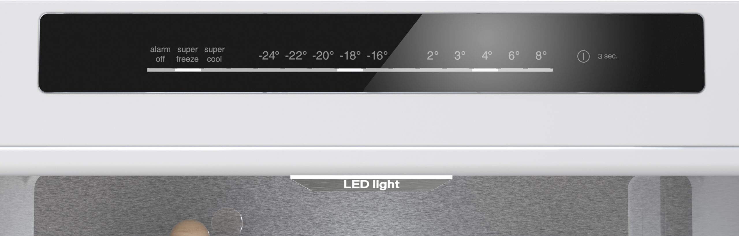 iQ300, Freistehende Kühl-Gefrier-Kombination mit Gefrierbereich unten, 203 x 70 cm, Gebürsteter schwarzer Stahl AntiFingerprint, KG49NVXCG – Bild 4