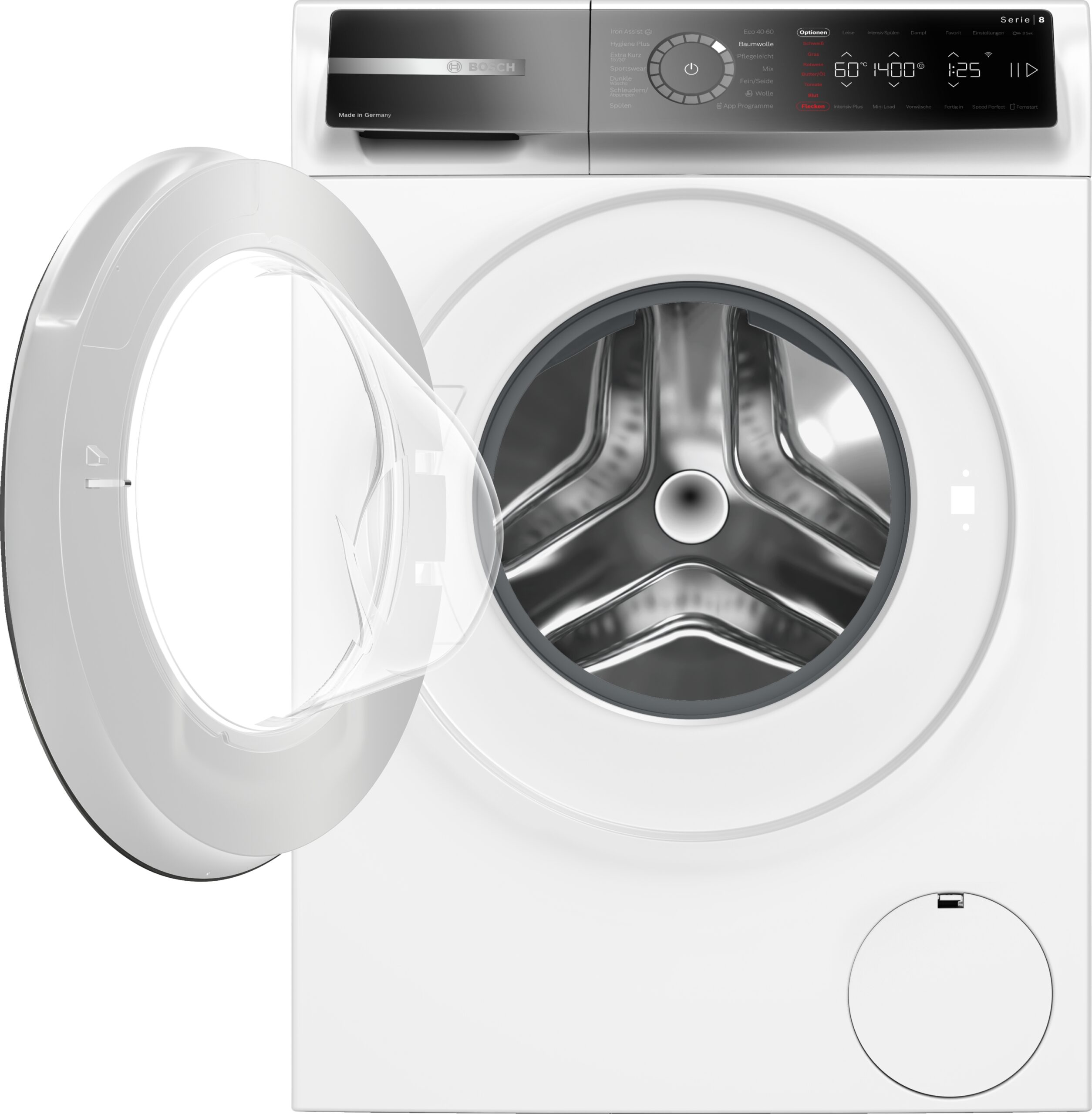 Serie 8, Waschmaschine, Frontlader, 9 kg, max. 1400 U/min., WGB244072 – Bild 7