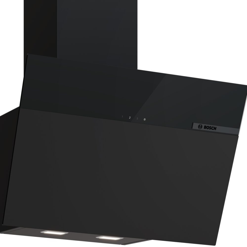 Serie 4, Wandesse, 60 cm, Klarglas matt schwarz bedruckt, Mattschwarz, DWK65DFA1