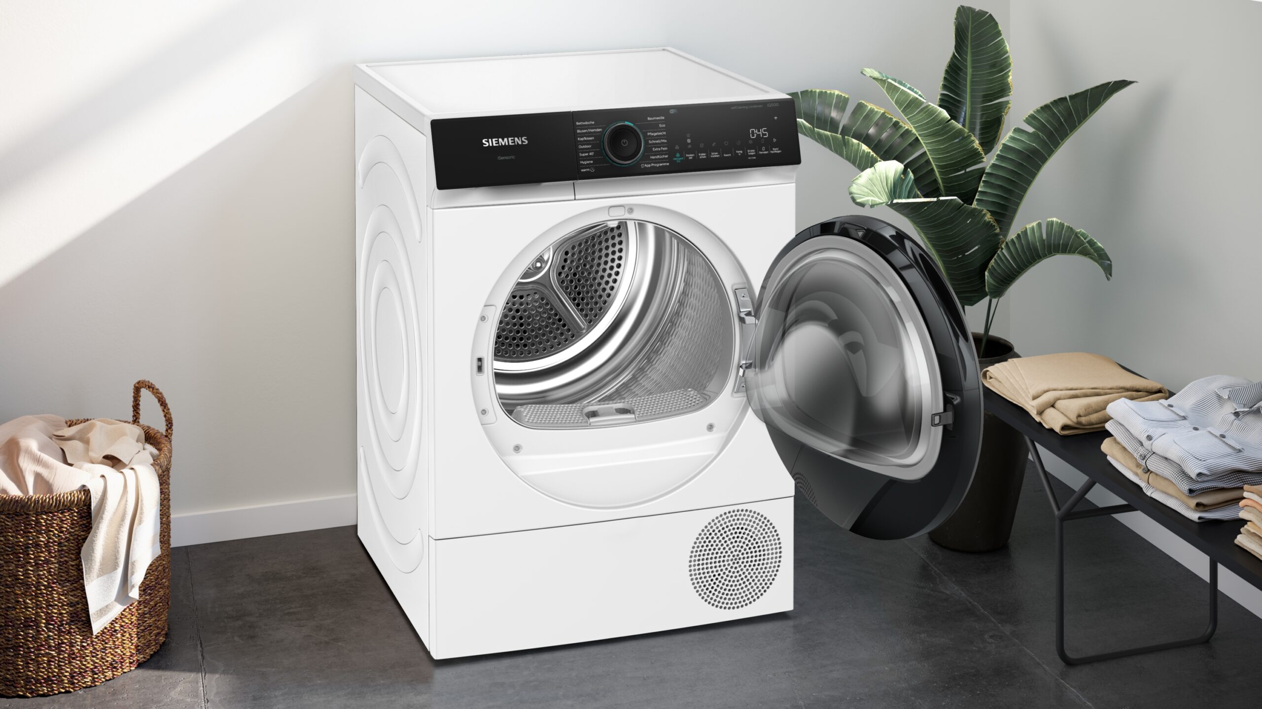 iQ500, Wärmepumpen-Trockner, 9 kg, WQ45N2B41 – Bild 4