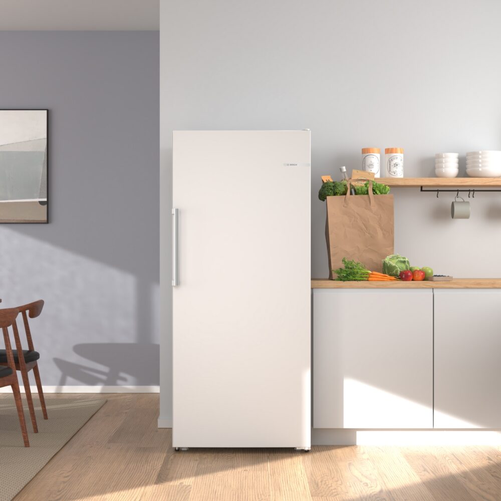 Alternative view of Serie 4, Freistehender Gefrierschrank, 161.2 x 69.5 cm, Weiß, GSN51VWCG