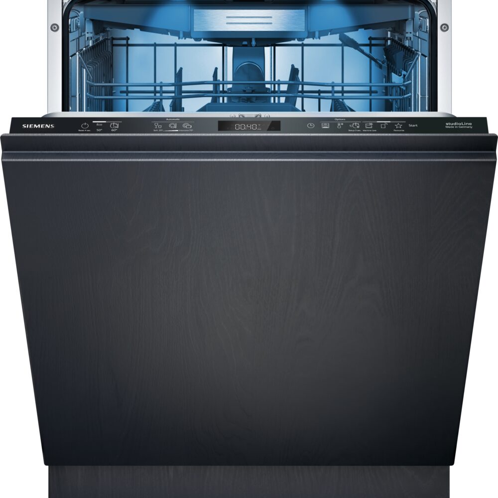 iQ500, Vollintegrierter Geschirrspüler, 60 cm, XXL, varioScharnier für besondere Einbausituationen, SX95E805CE