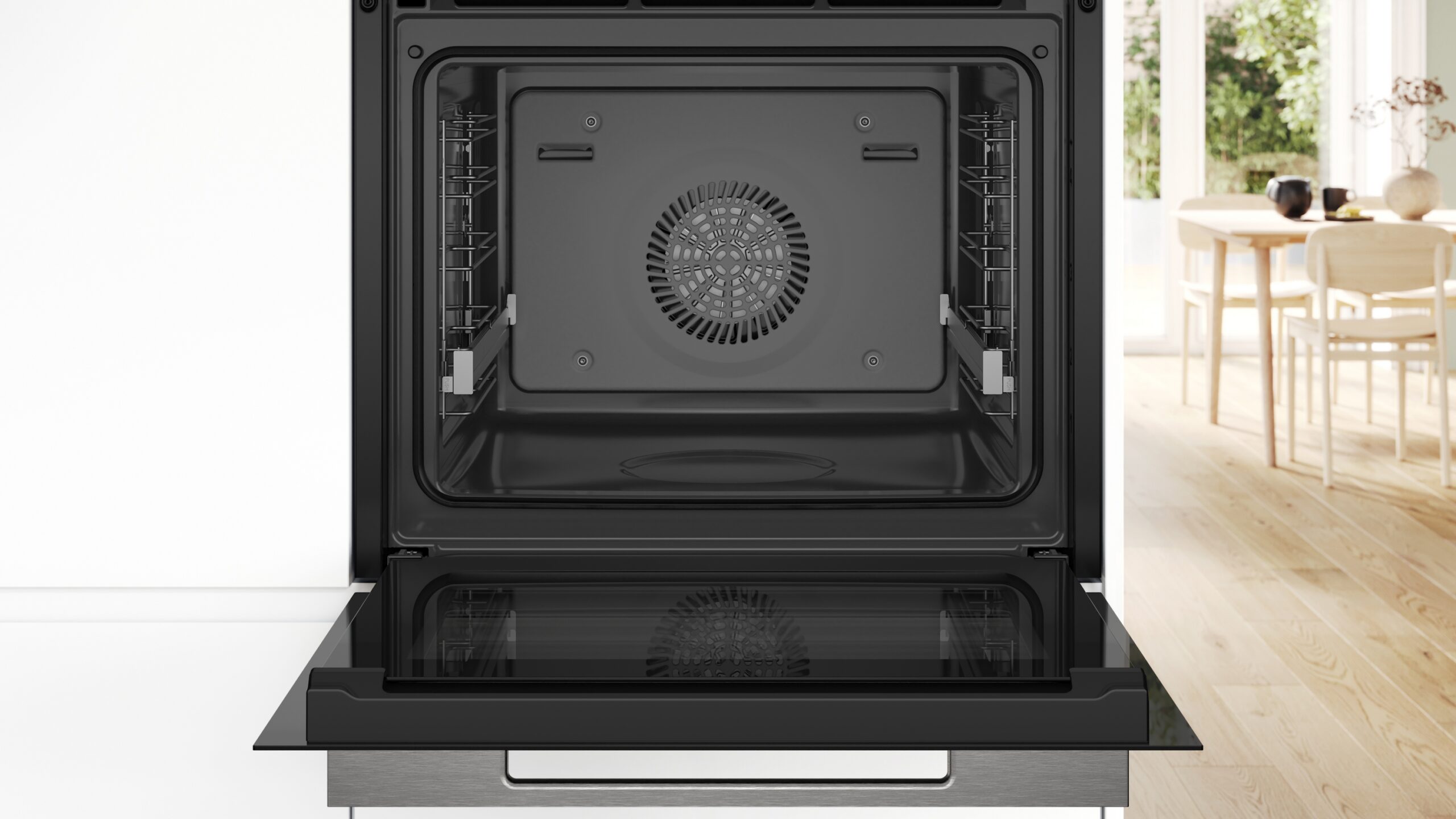Serie 8, Einbau-Dampfbackofen, 60 x 60 cm, Schwarz, HSG738DB2 – Bild 3