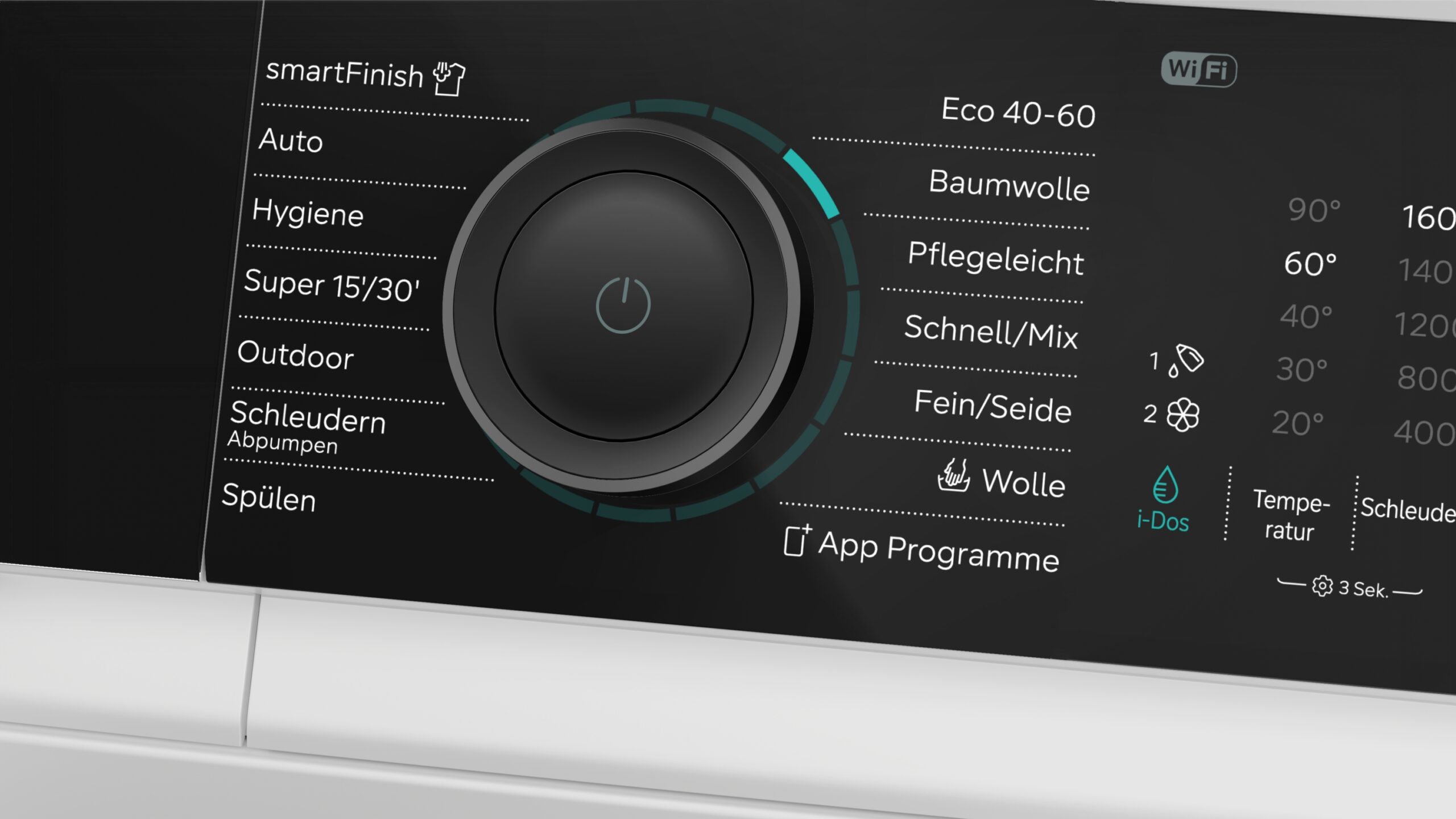 iQ500, Waschmaschine, Frontlader, 10 kg, max. 1600 U/min., WG56N2A40 – Bild 3