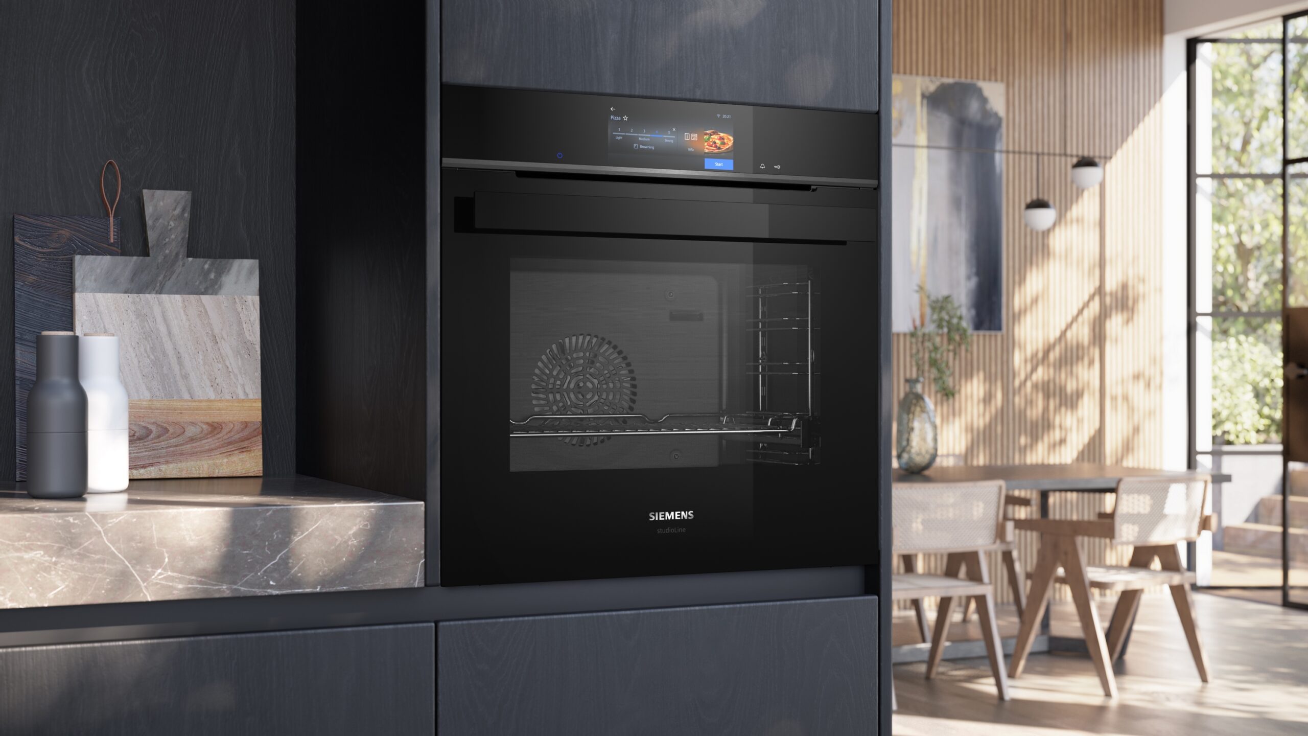 iQ700, Einbau-Dampfbackofen, 60 x 60 cm, Schwarz, Edelstahl, HS938GED2 – Bild 6