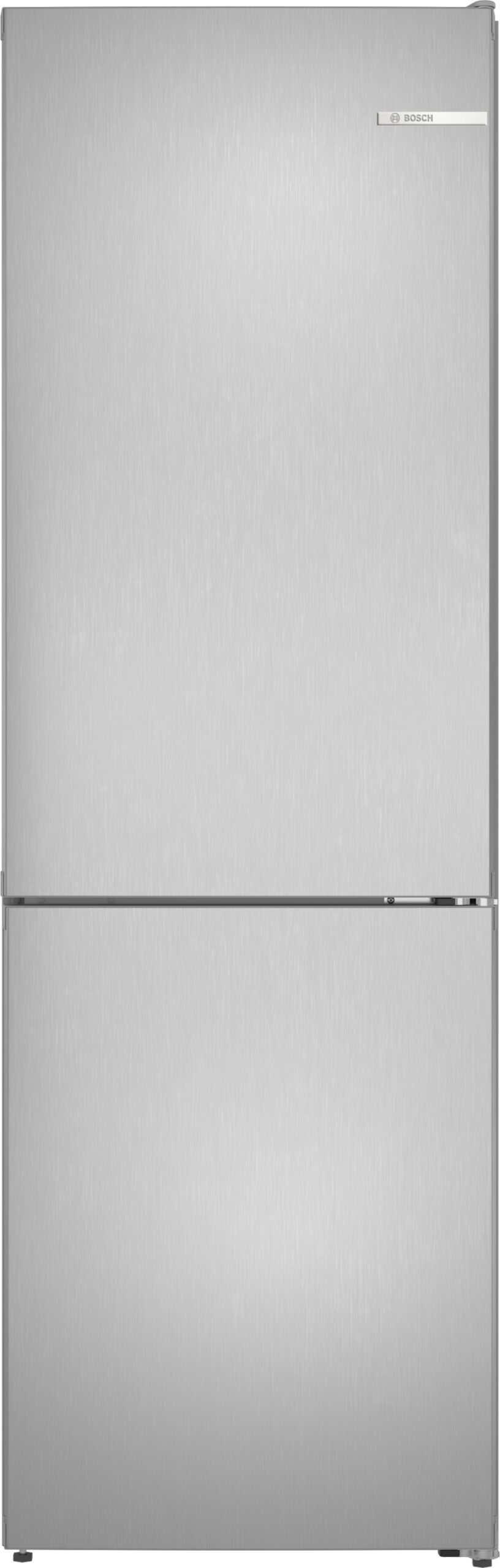 Serie 4, Freistehende Kühl-Gefrier-Kombination mit Gefrierbereich unten, 186.2 x 59.5 cm, Metall-Optik, KGN36VLCK