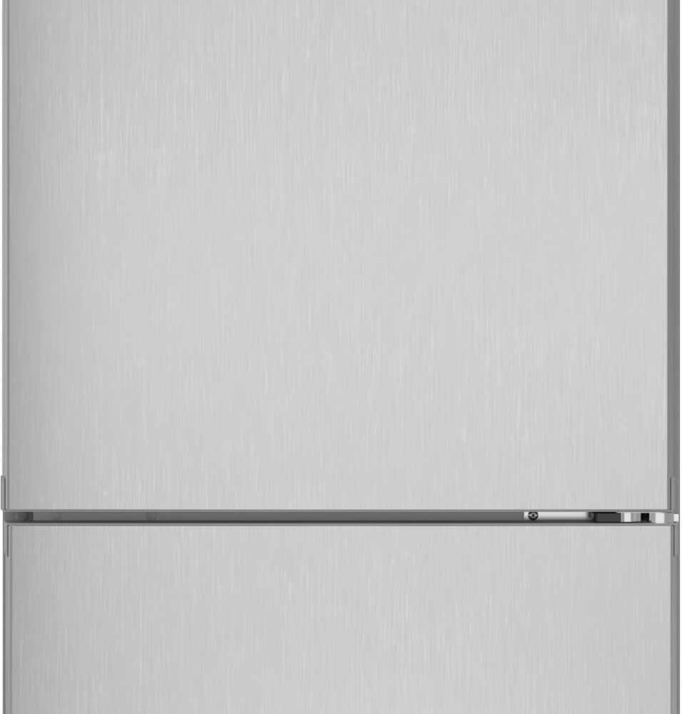 Serie 4, Freistehende Kühl-Gefrier-Kombination mit Gefrierbereich unten, 186.2 x 59.5 cm, Metall-Optik, KGN36XLCK