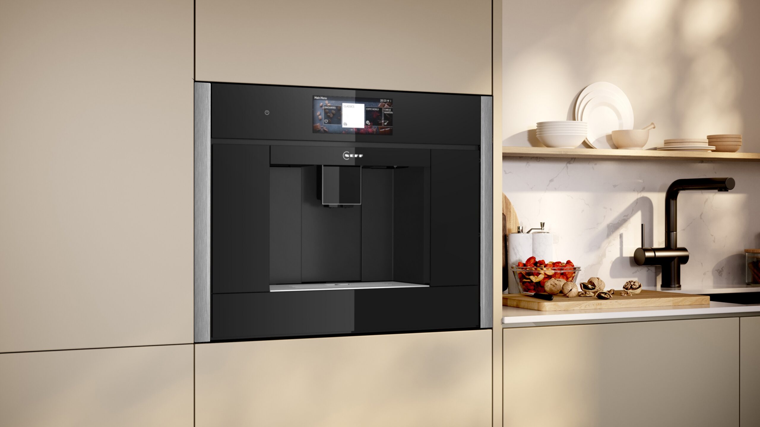 N 90, Einbau Kaffeevollautomat, Edelstahl, CL4TT11N0 – Bild 2